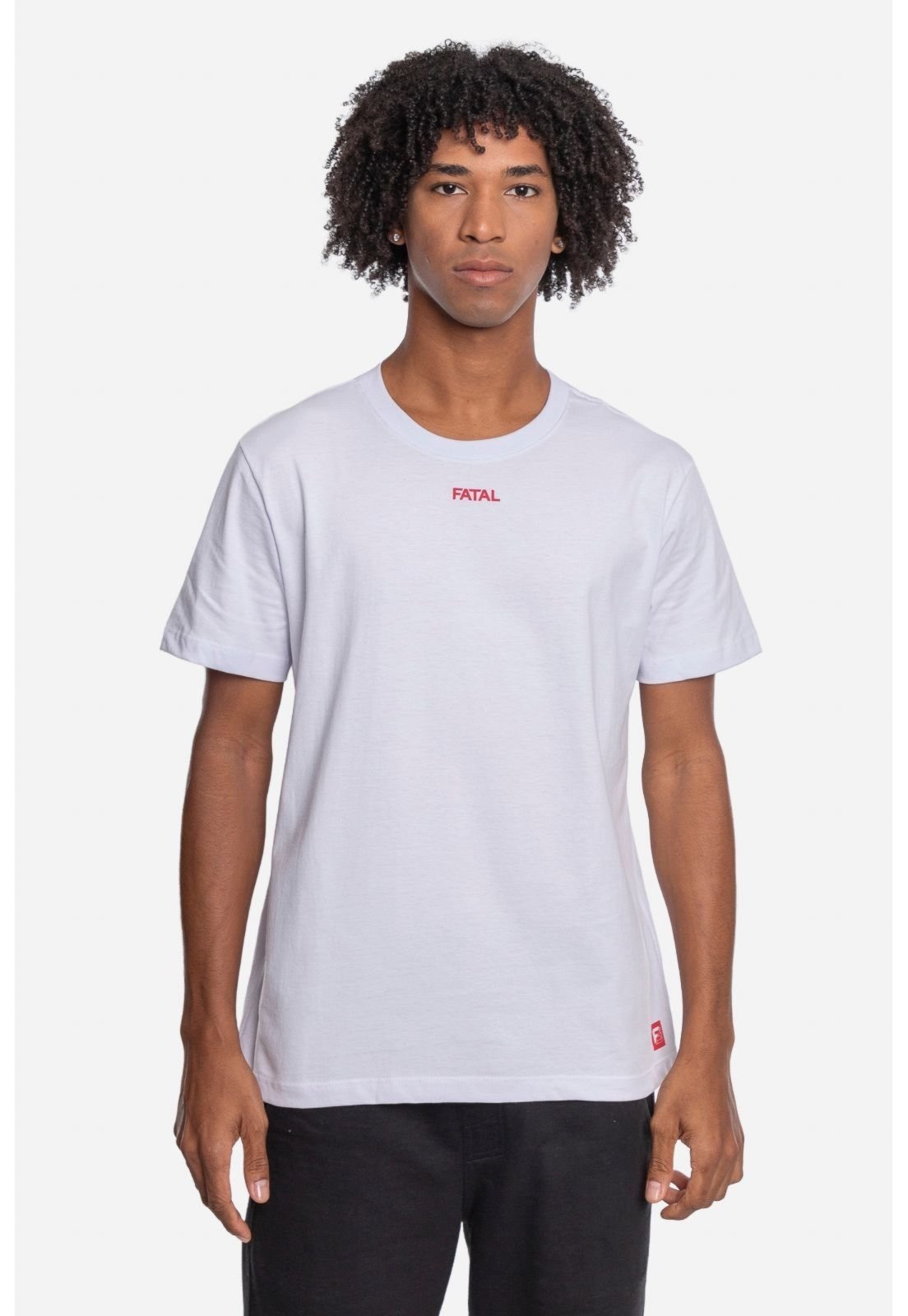 Camiseta Fatal Estampada Branca