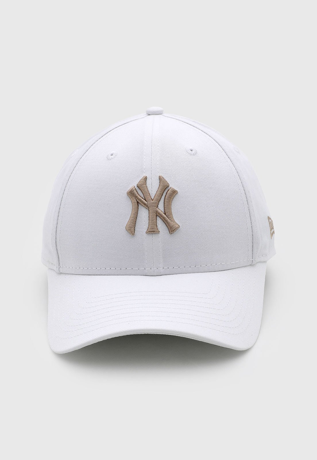 Boné New Era Logo Bordado Branco