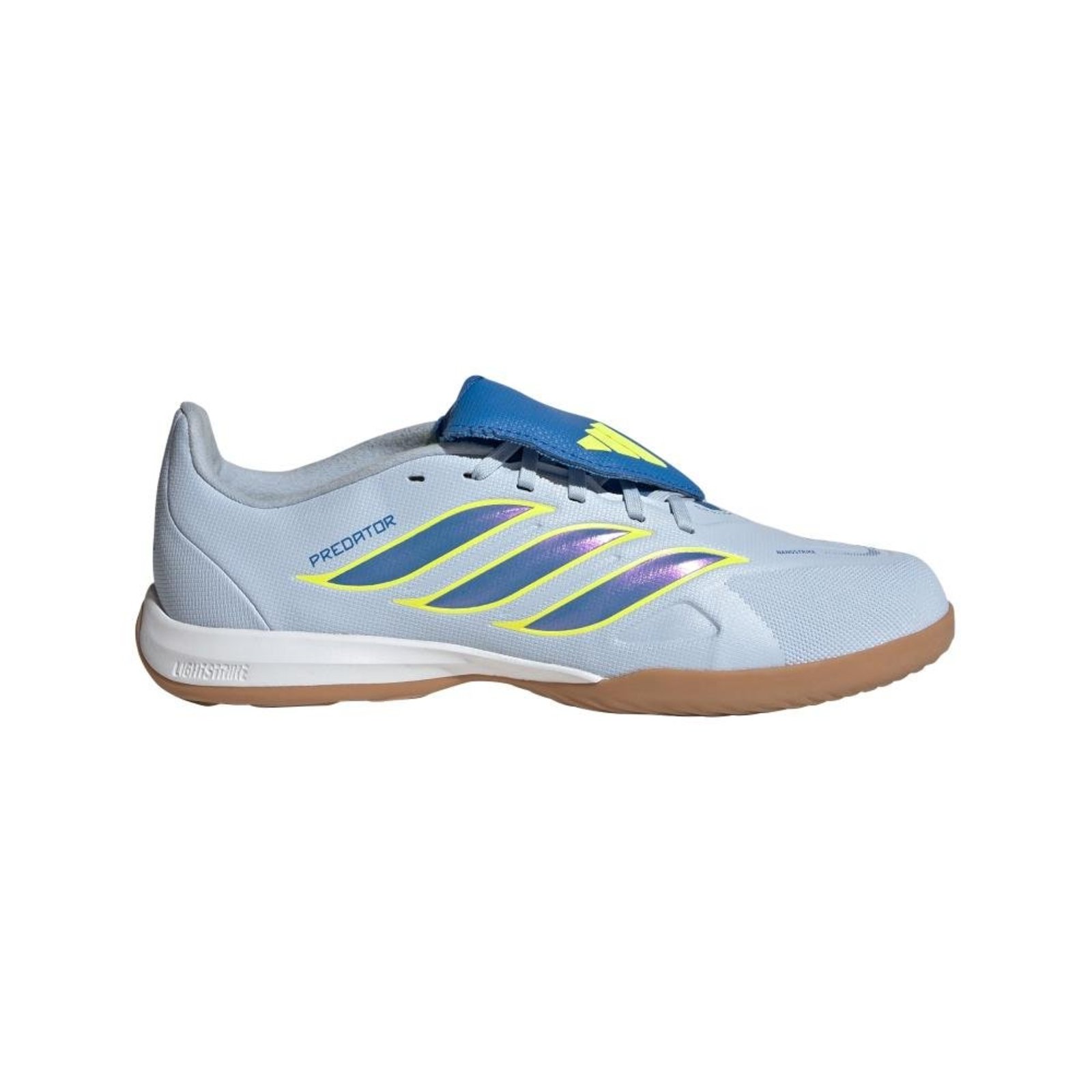 Infantil - Chuteira de Futsal Predator League de Língua Dobrável Adidas Performance Azul — R$ 499,99 em Dafiti br