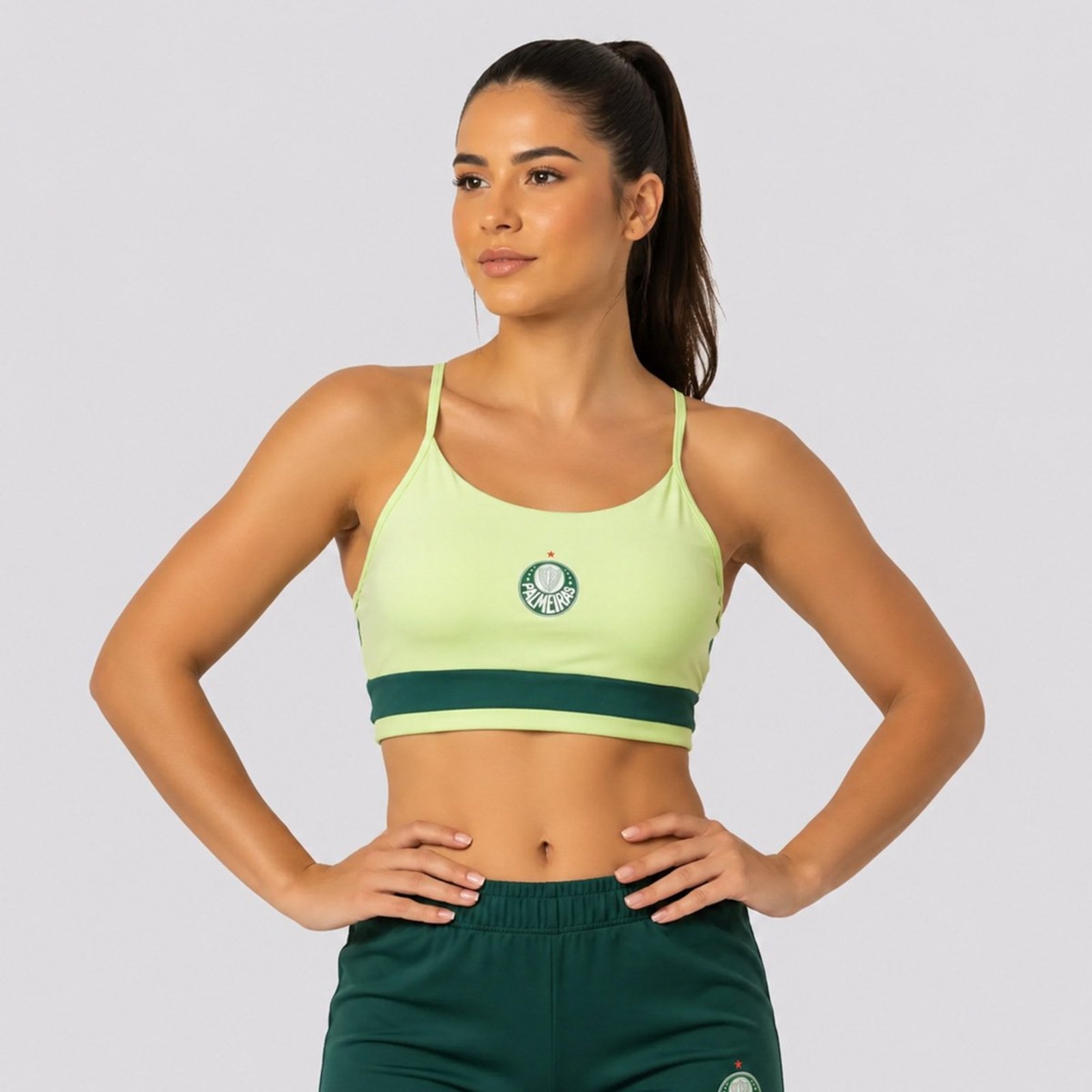 Top Palmeiras Athletic Feminino Verde