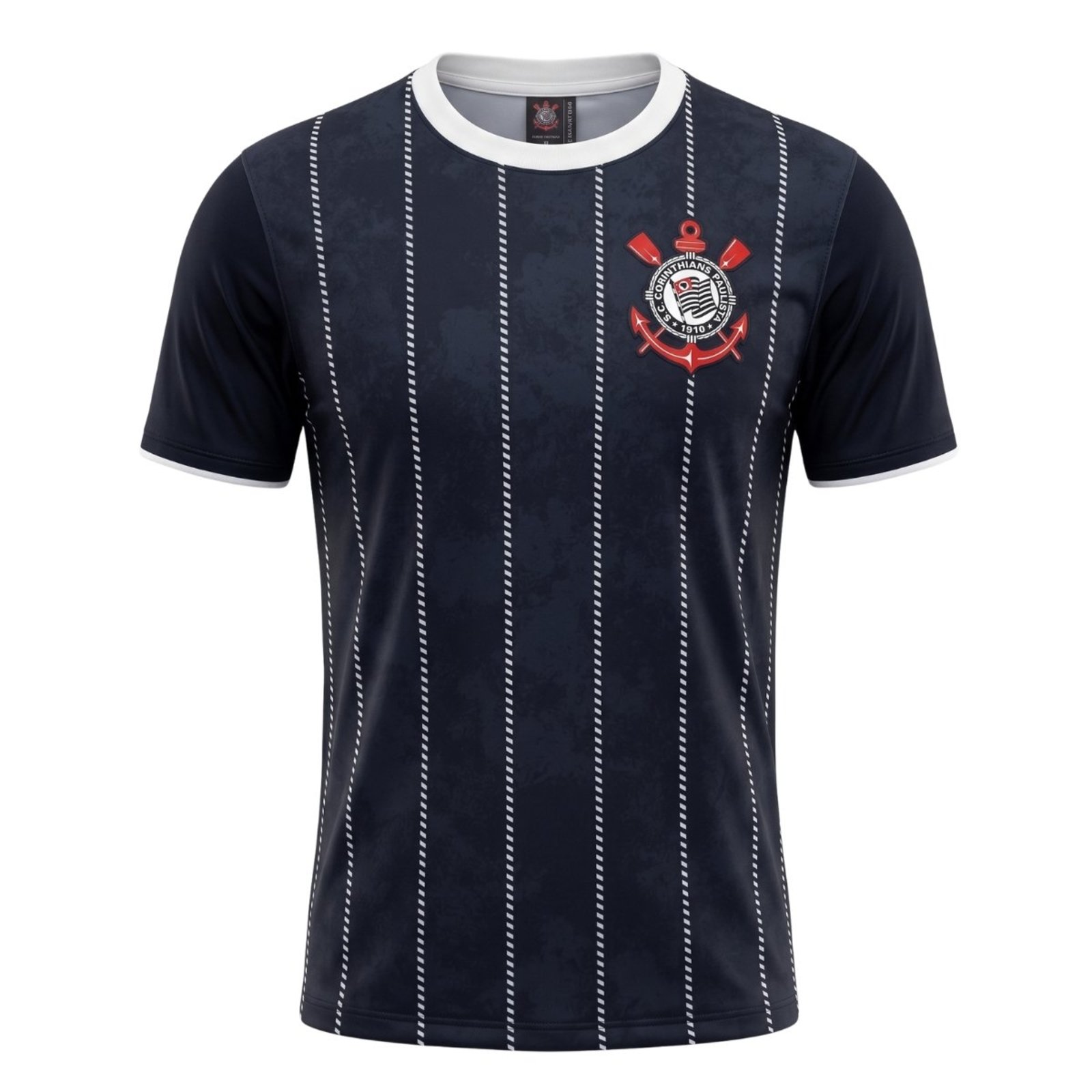 CAMISA CORINTHIANS PRETA MODELO CORINTO PRETO