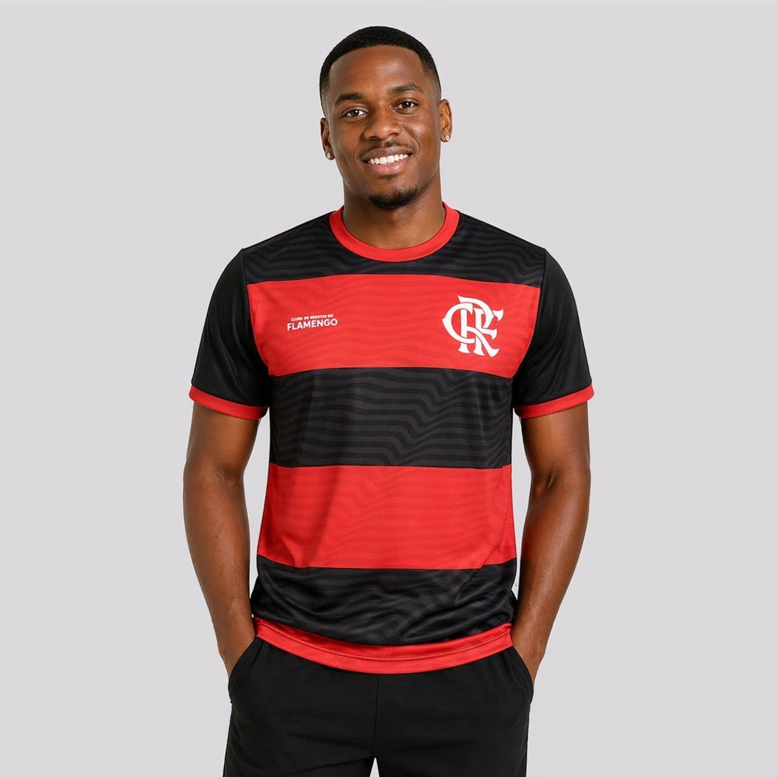 Camisa Flamengo Emoção Listrada