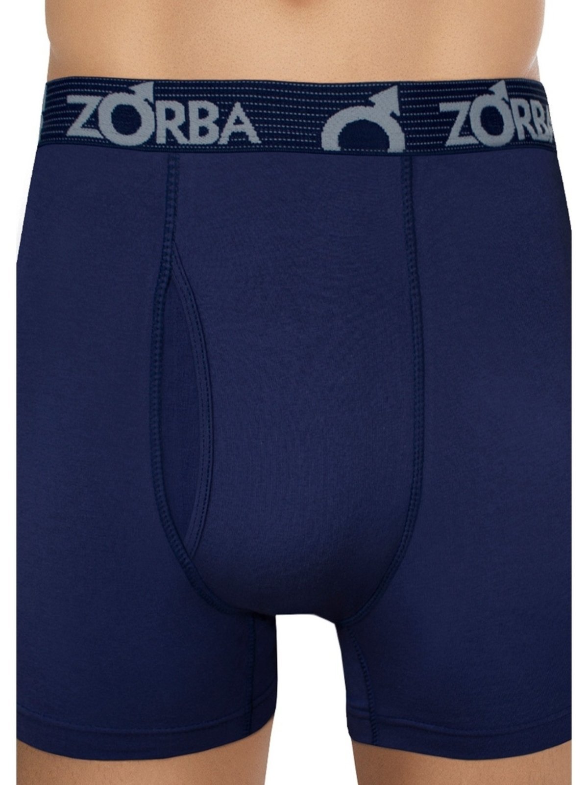 Cueca Boxer com Abertura Zorba 848 Azul