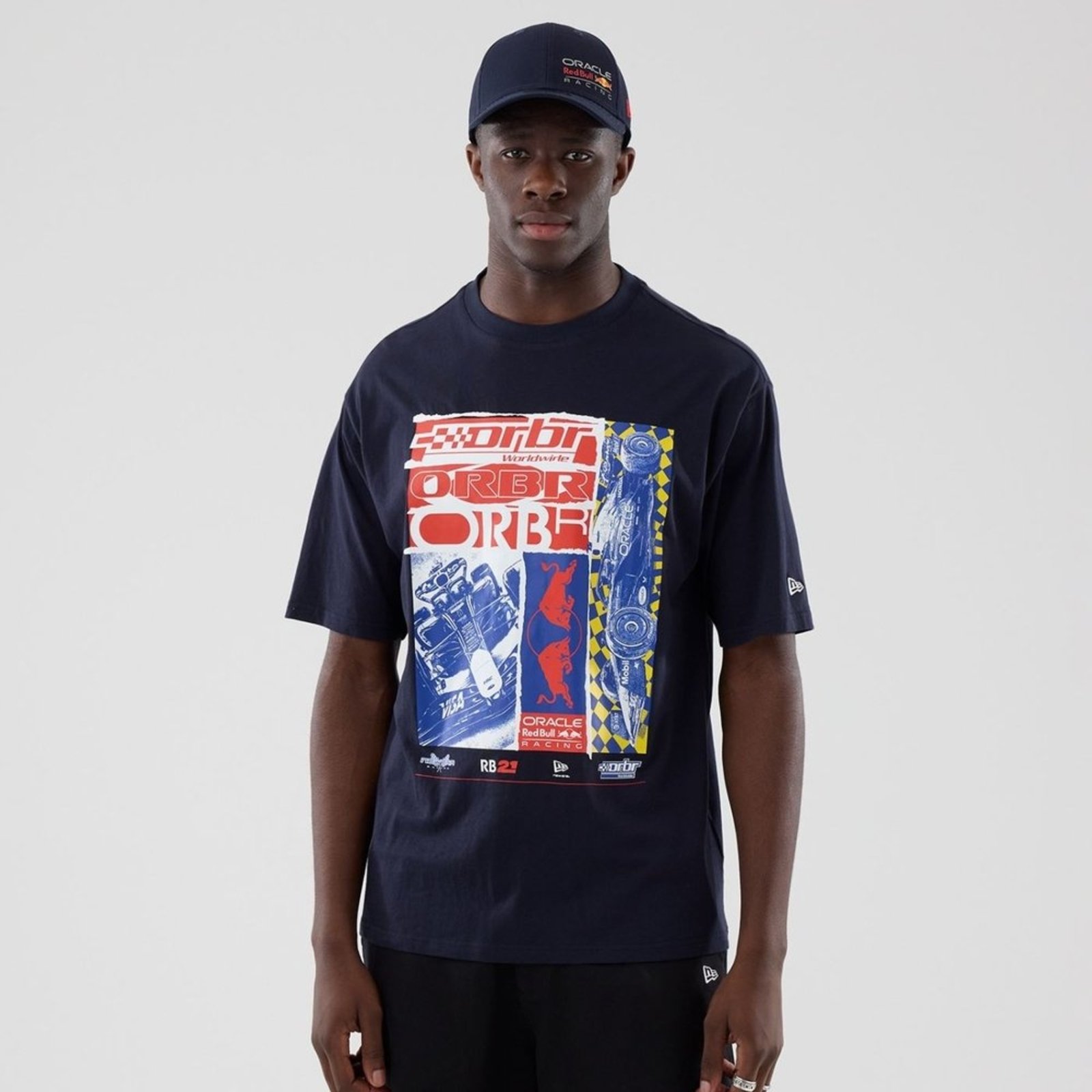Camiseta New Era Regular Red Bull Racing