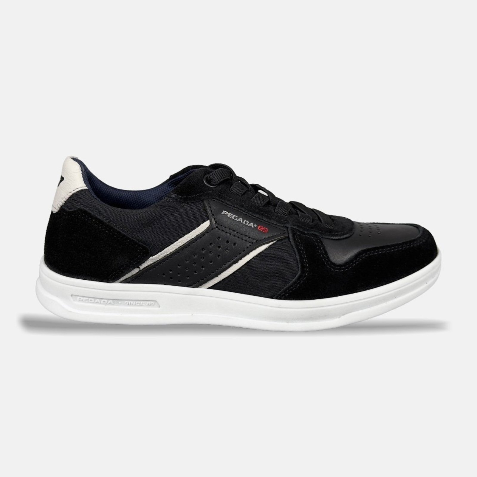Sapatênis Pegada Urban Casual 113601 Preto/Branco