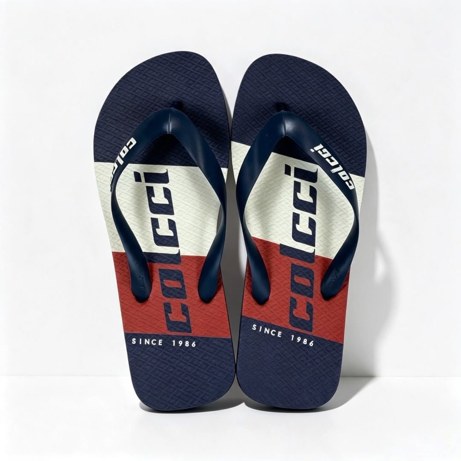 Sandália Masc Tricolor Colcci Azul Darkness