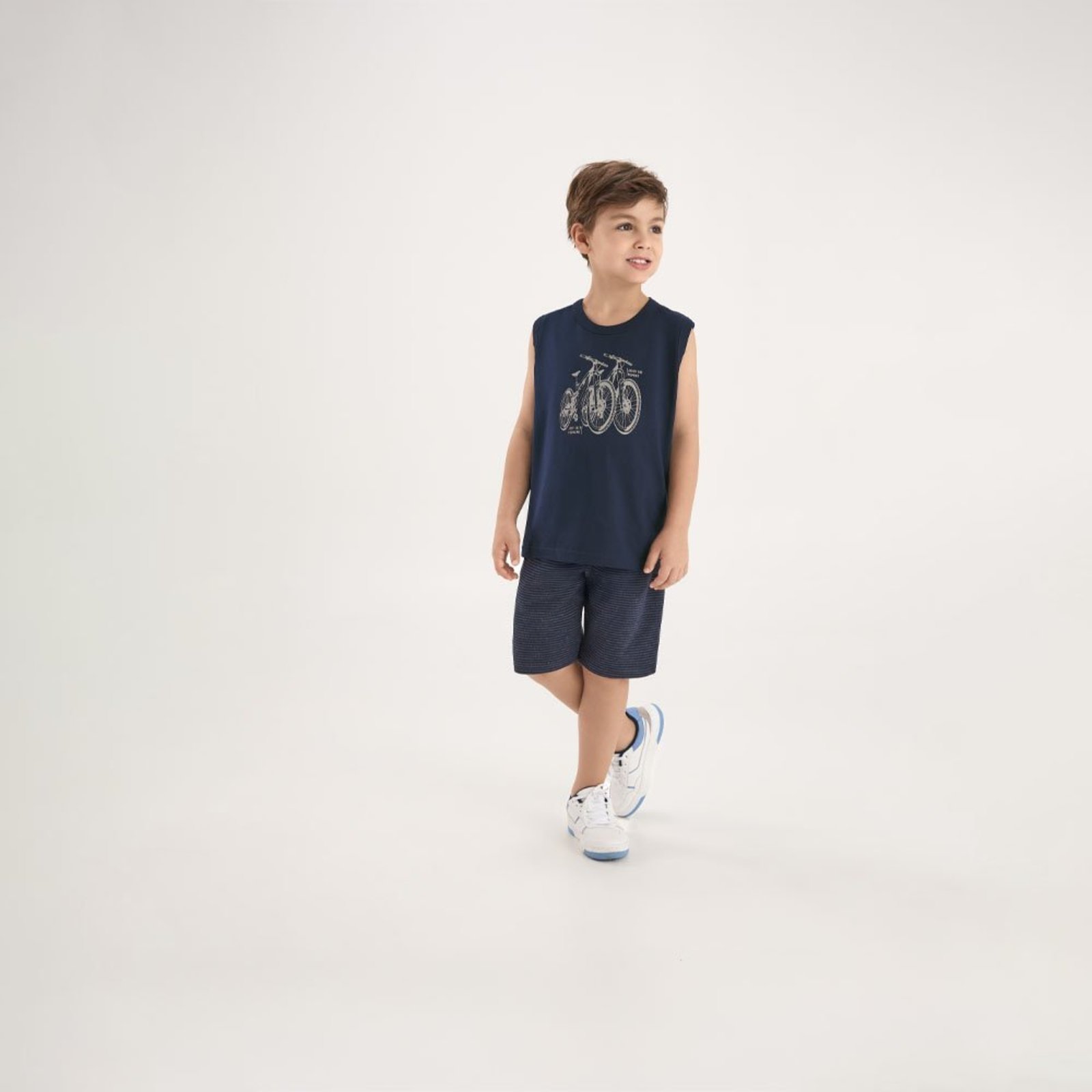 Infantil - Conjunto Marinho Pulla Bulla Menino - 53867-58