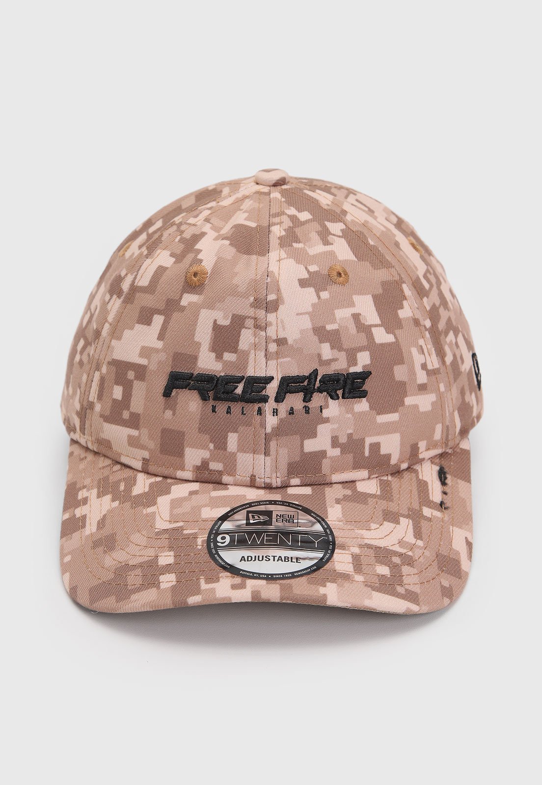 Boné Unissex New Era 9TWENTY Free Fire Marrom