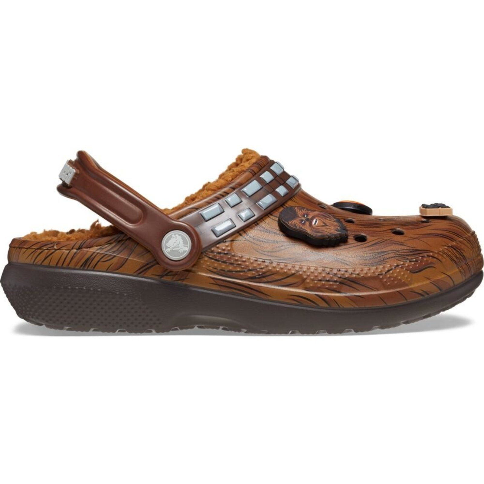 Infantil - Sandália crocs star wars classic lined clog espresso Marrom