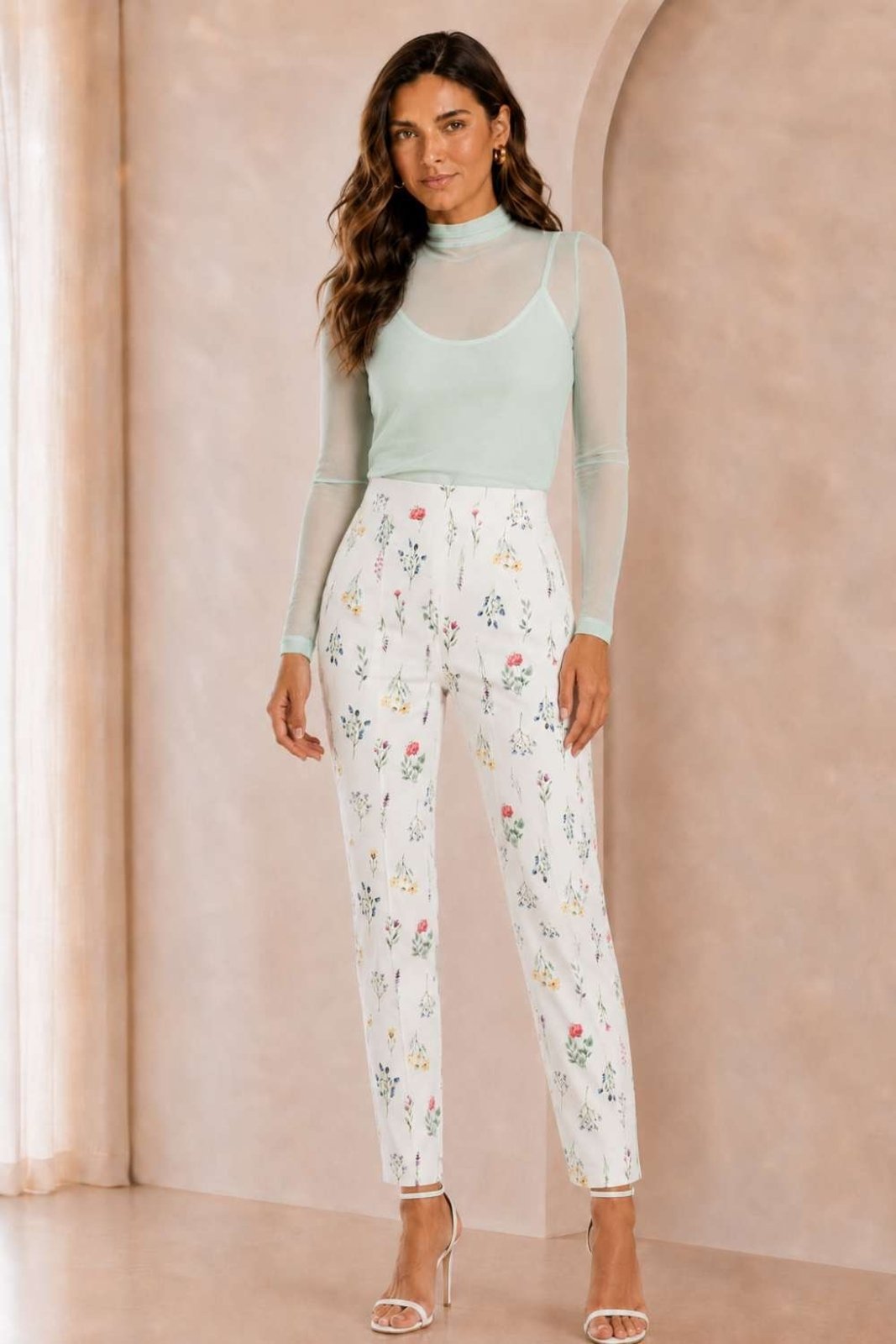 Calça Vanibele Estampada Floral