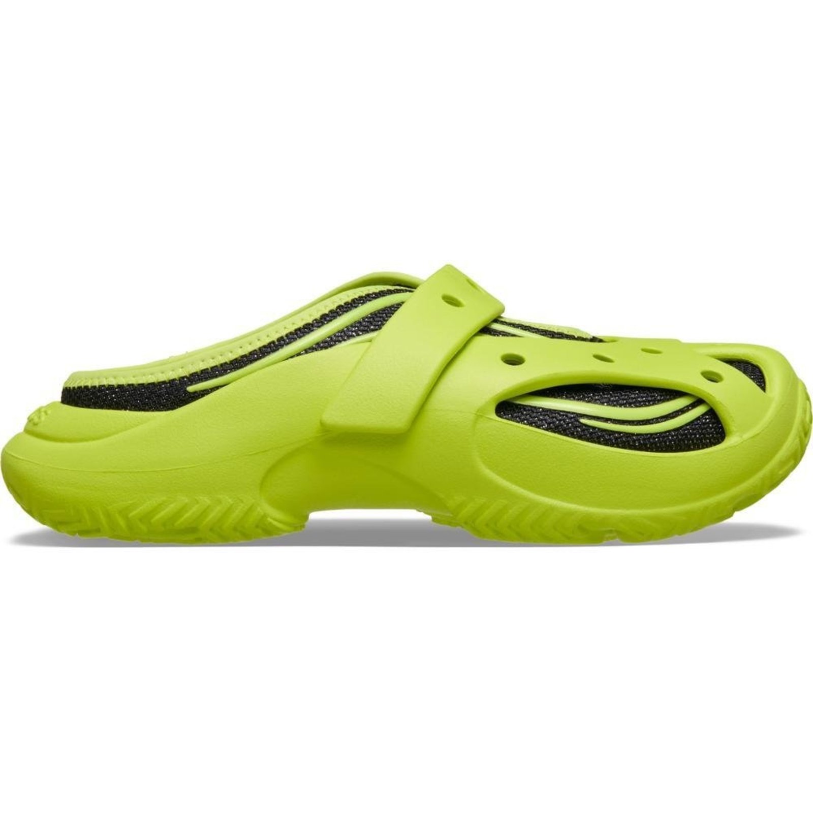 Sandália Crocs Caged Mule Clog Citrus Verde