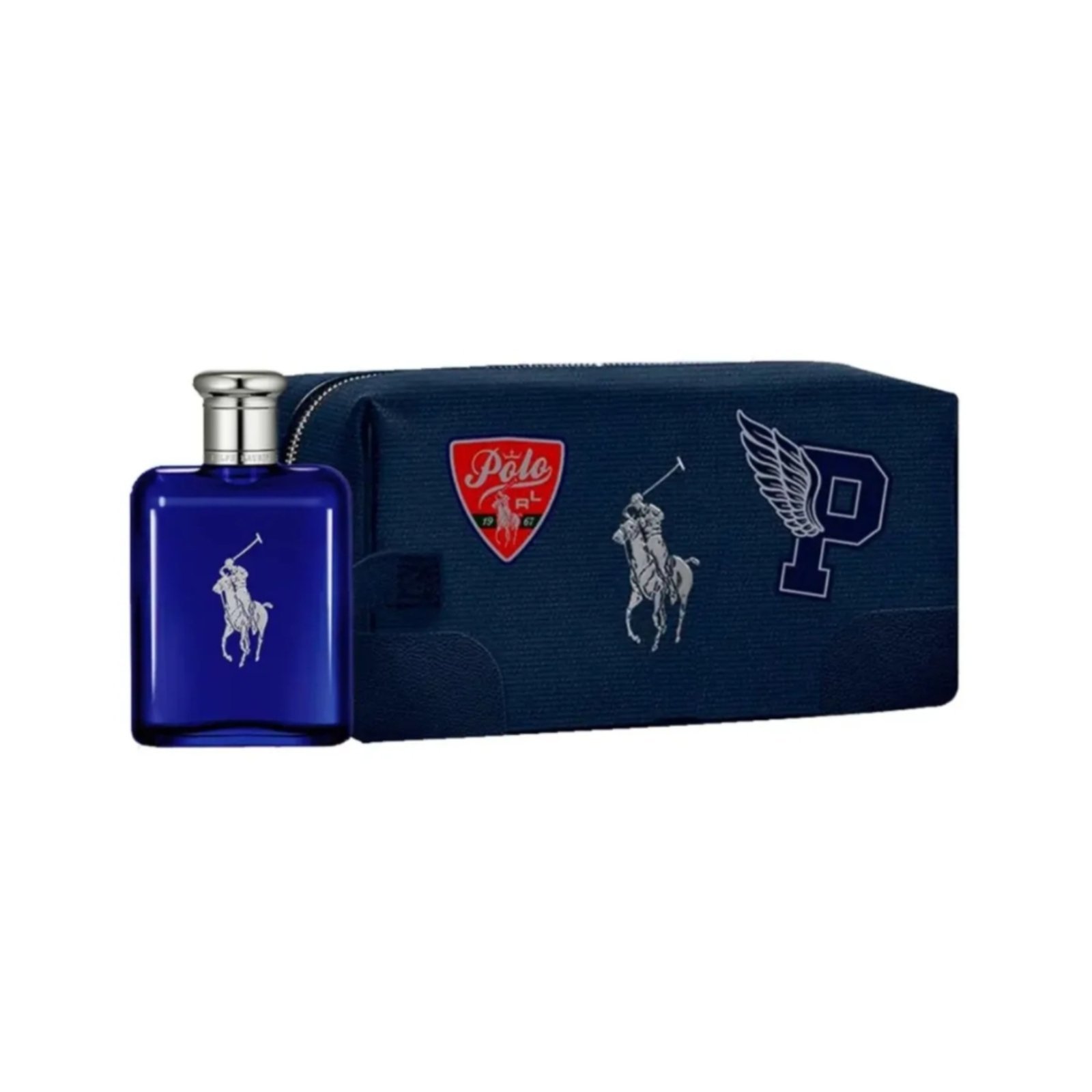 Vista 3 Kit Polo Ralph Lauren Polo Blue Eau de Toilette + Necessaire azul blue Polo Ralph Lauren azul blue