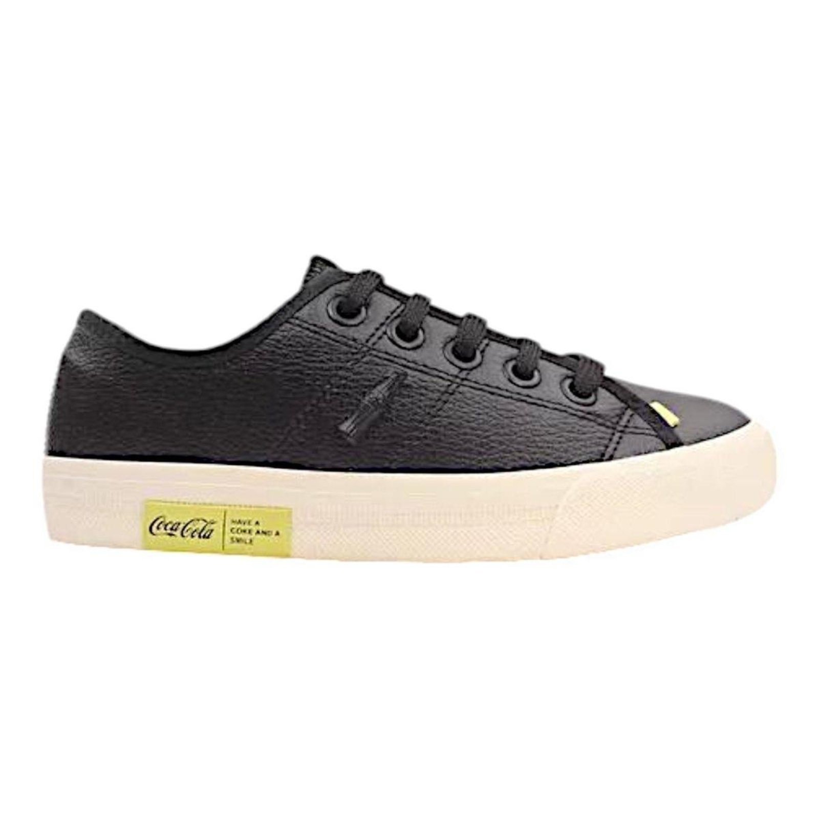Tênis Coca Cola Miami Eco Feminino Preto – Preto
