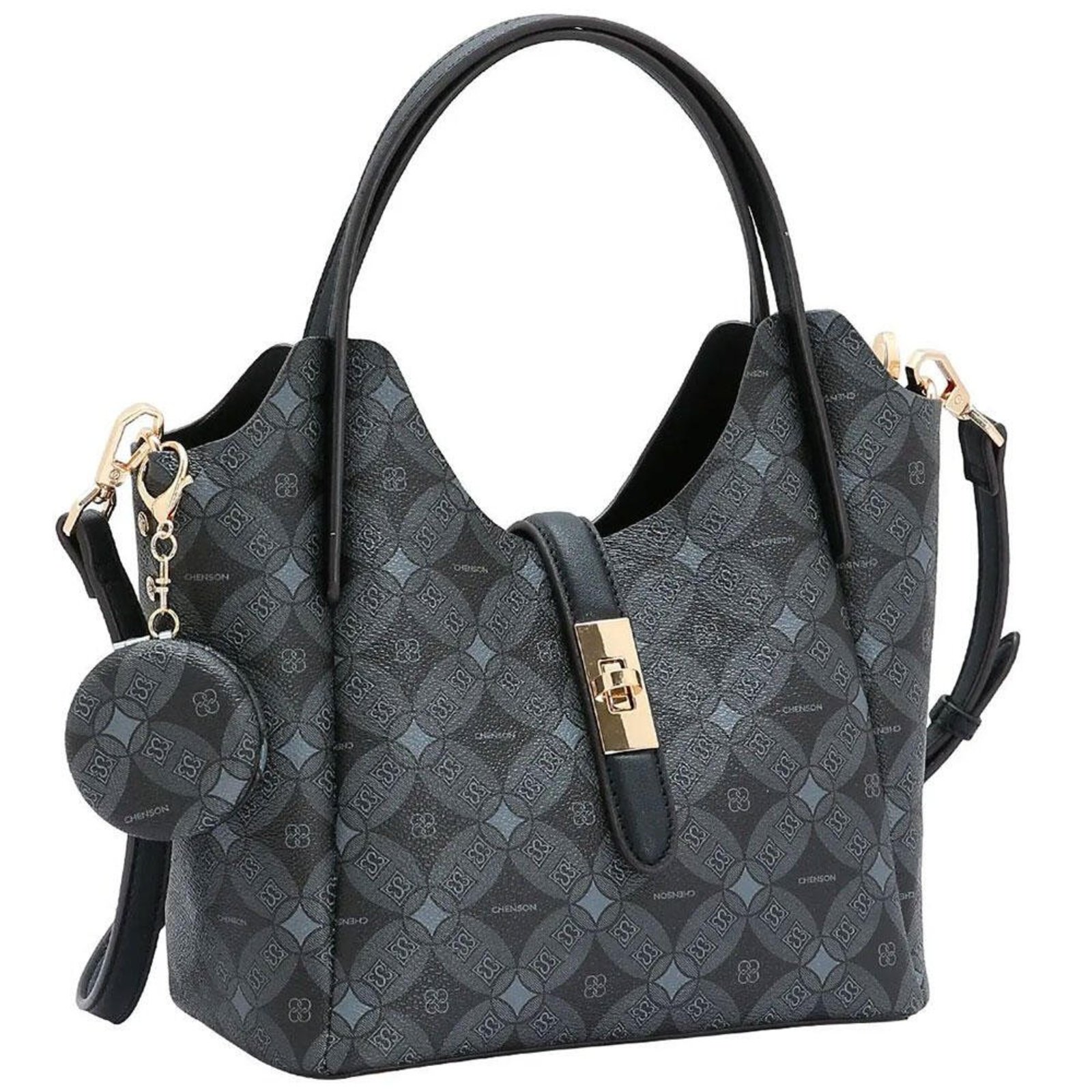 Bolsa Feminina Chenson Cg85380 1825380 Preto