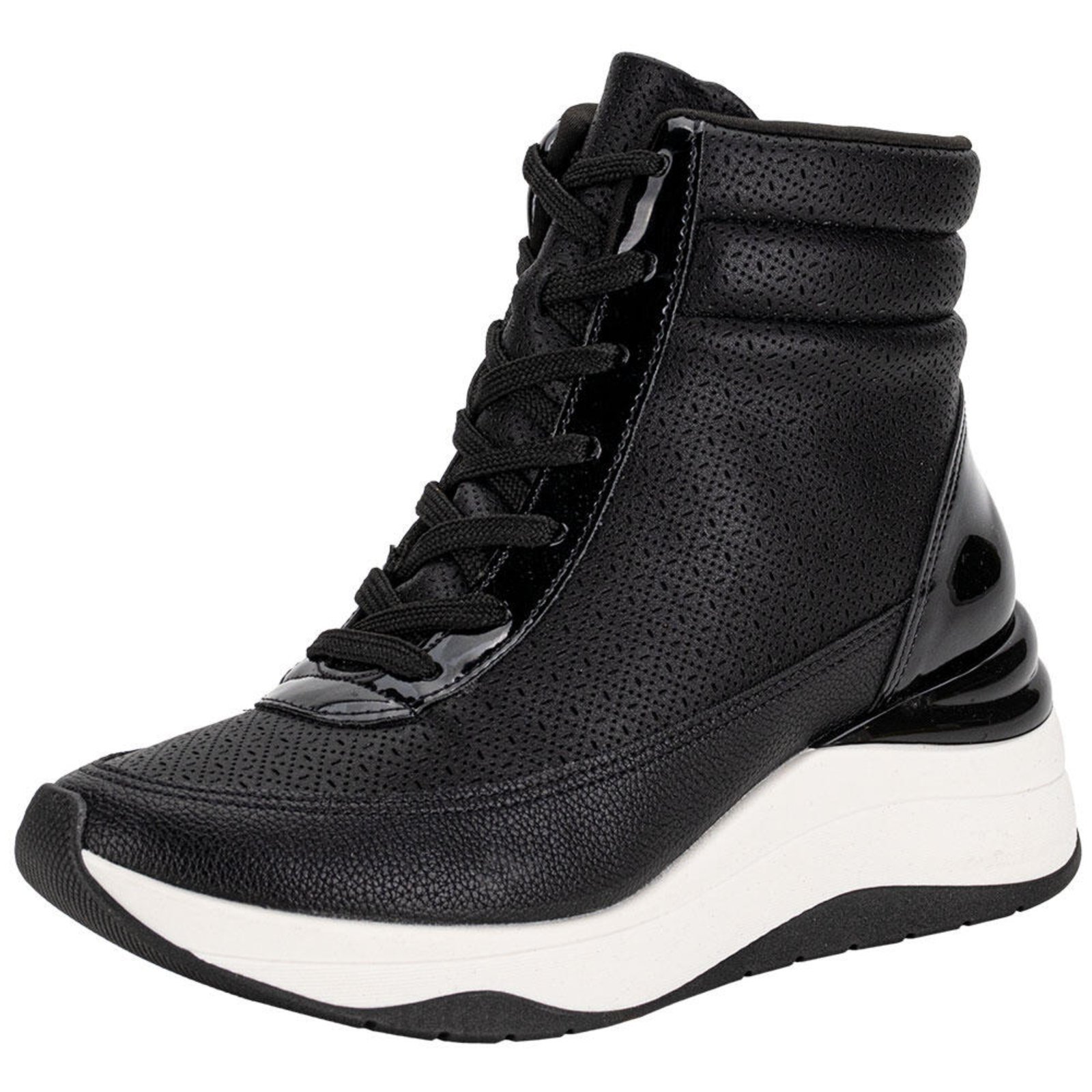 Tênis Feminino Abotinado Piccadilly 992014 A0082014 Preto