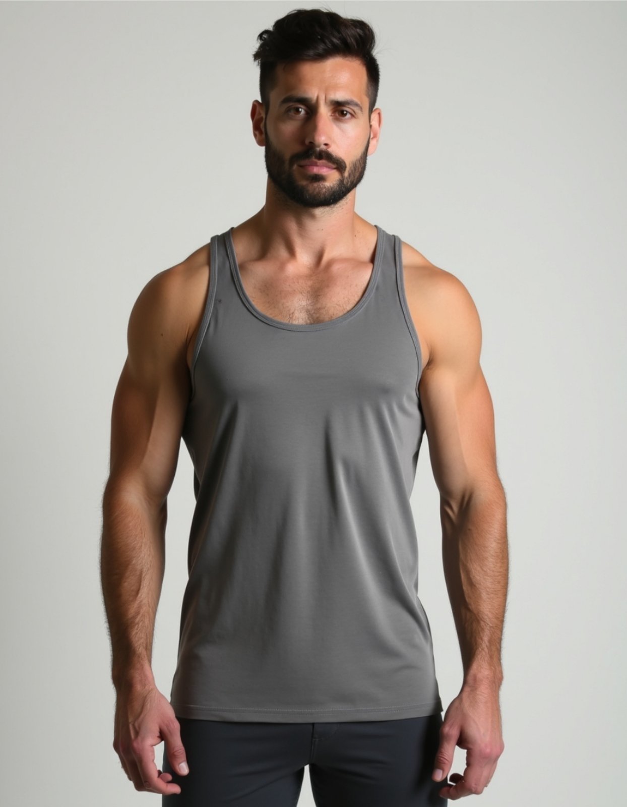 Vista 3 Kit 3 Regatas Femininas Dry Fit Masculinas TH6 Poliéster Básicas Casuais multicolorido TH6 multicolorido