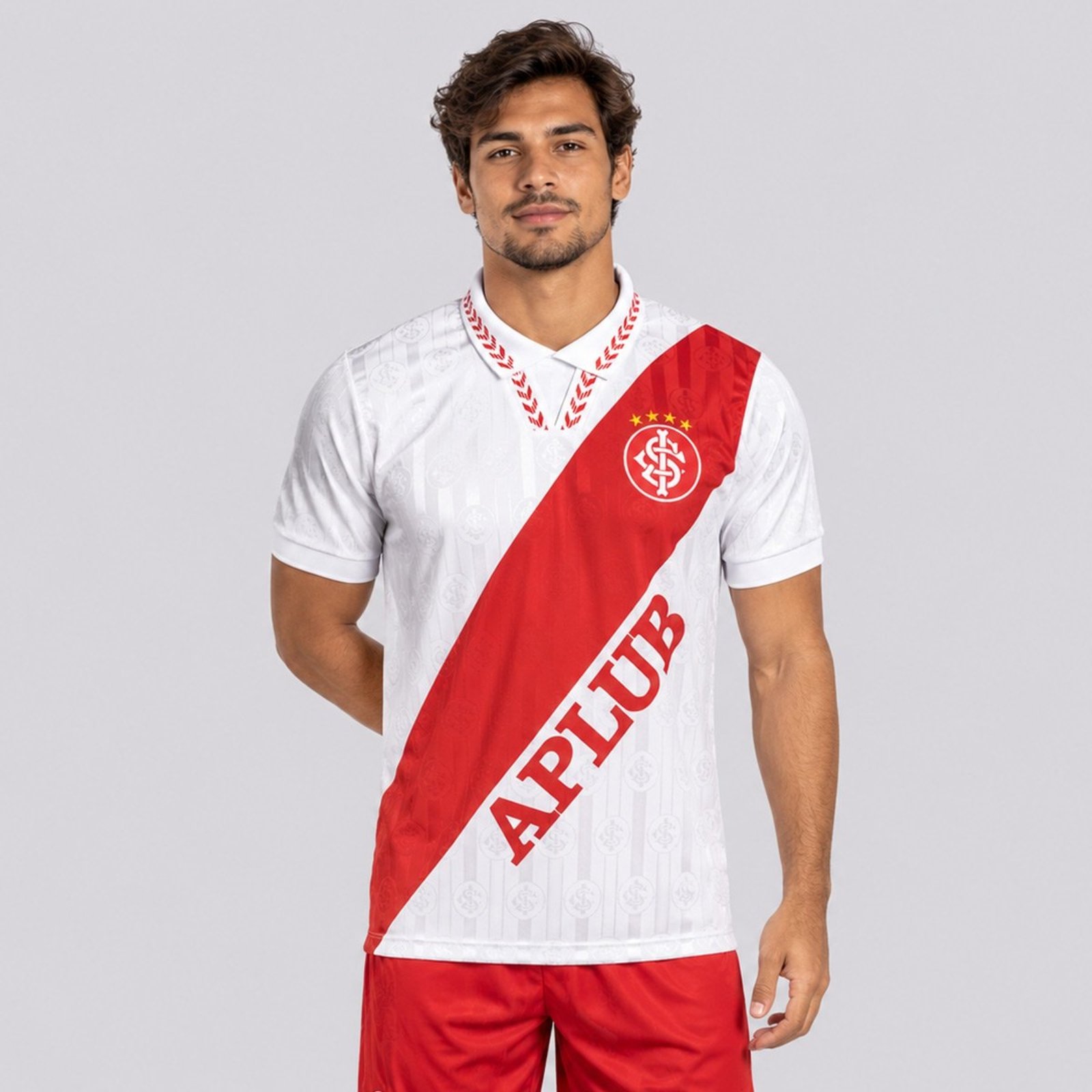 Camisa Internacional Retrô 1995 Aplub Branco