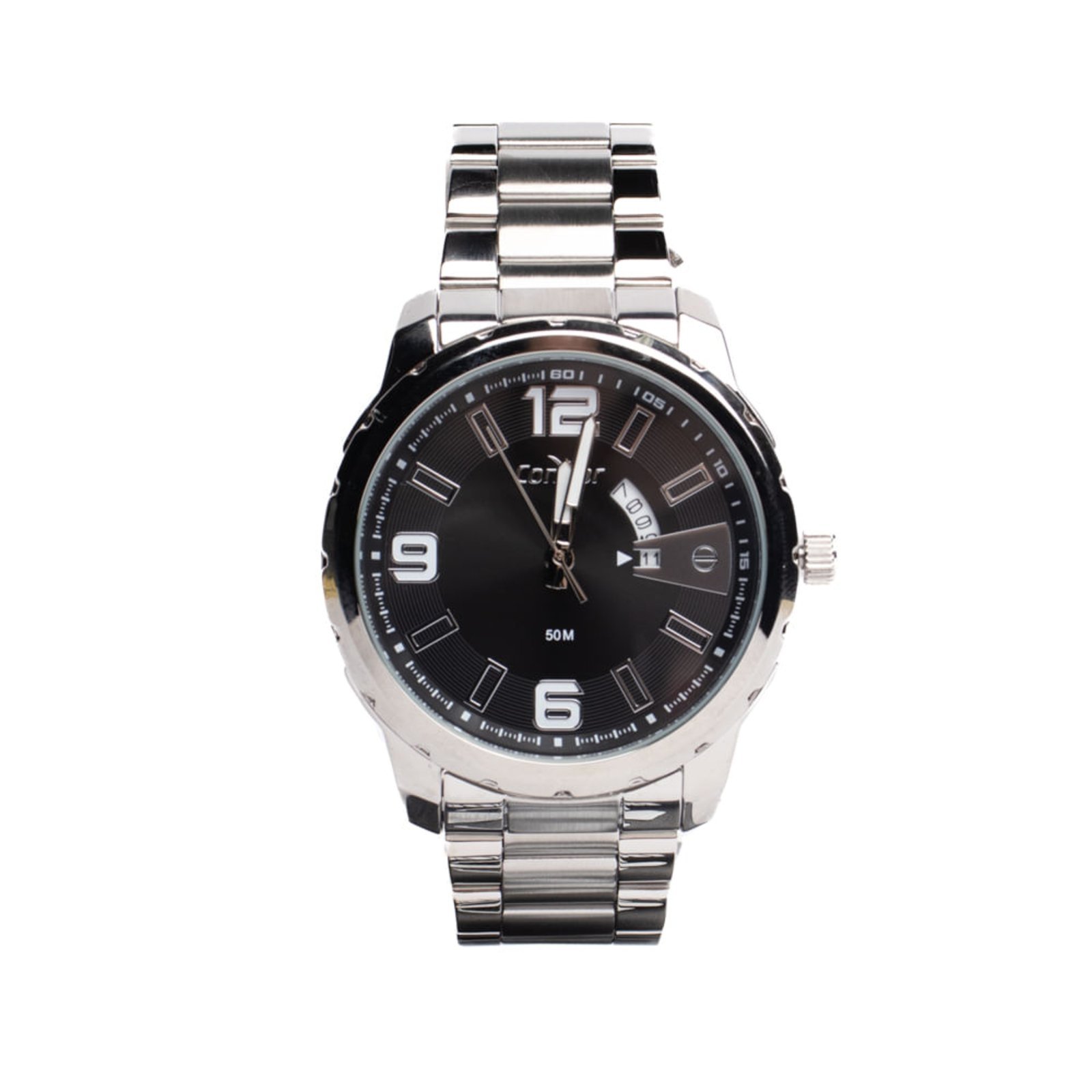 Vista 2 Relógio Masculino Condor Analógico CO2115NCB/4P Technos prata Technos prata