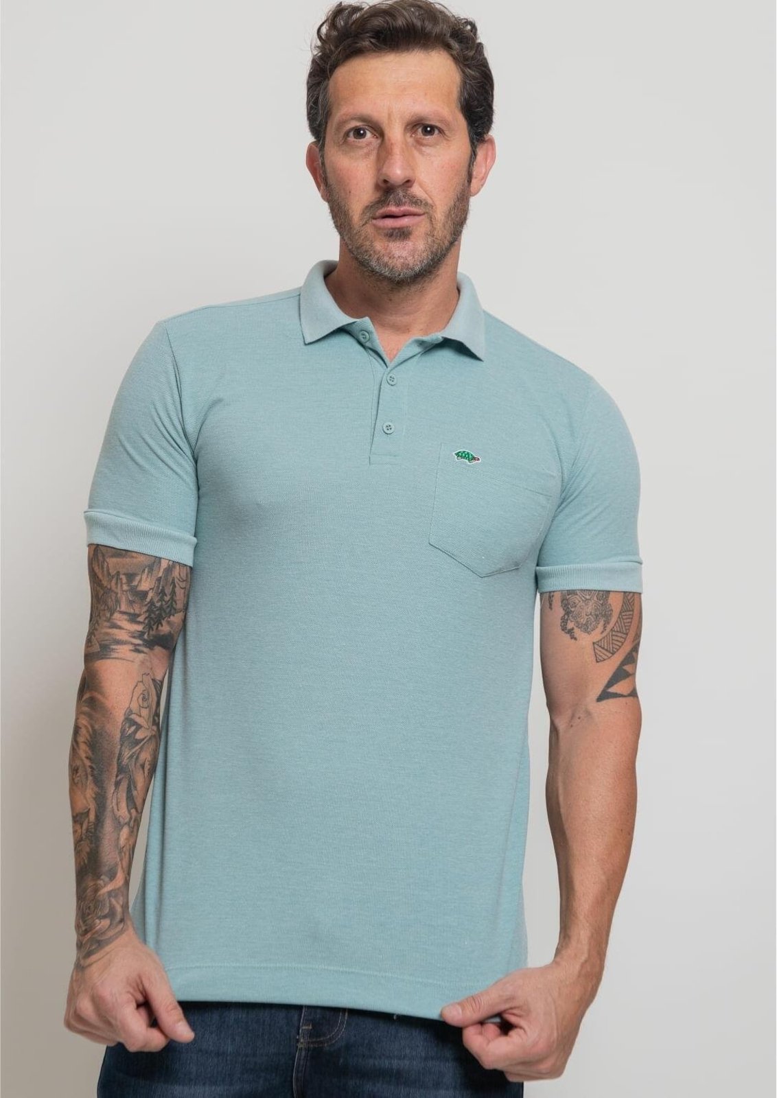 Camisa Polo Piquet | Pau a Pique Verde
