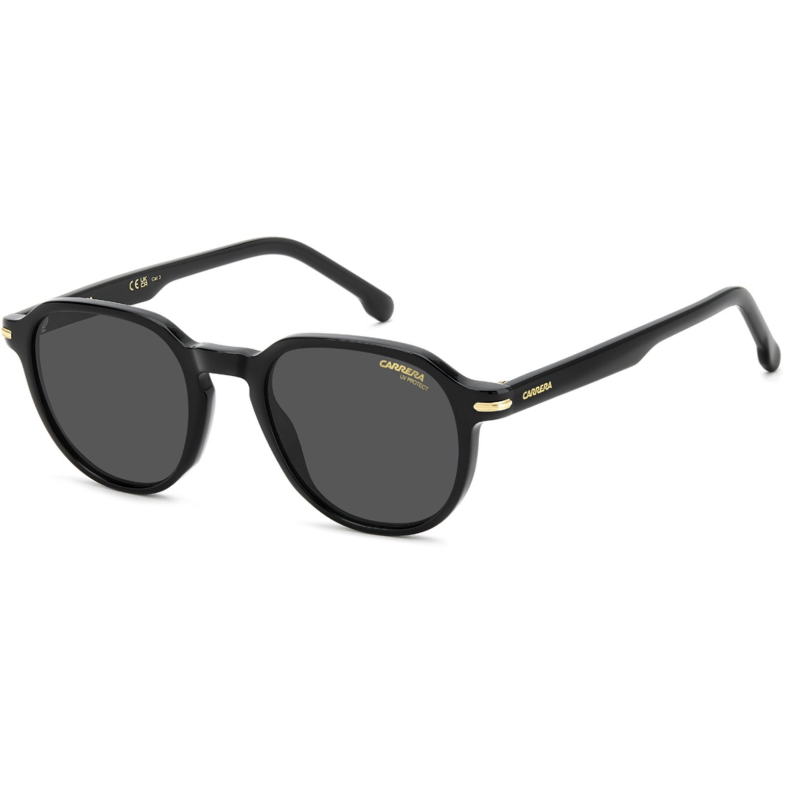 Vista 2 Óculos de Sol Carrera 376S 807 50IR Masculino preto Carrera preto
