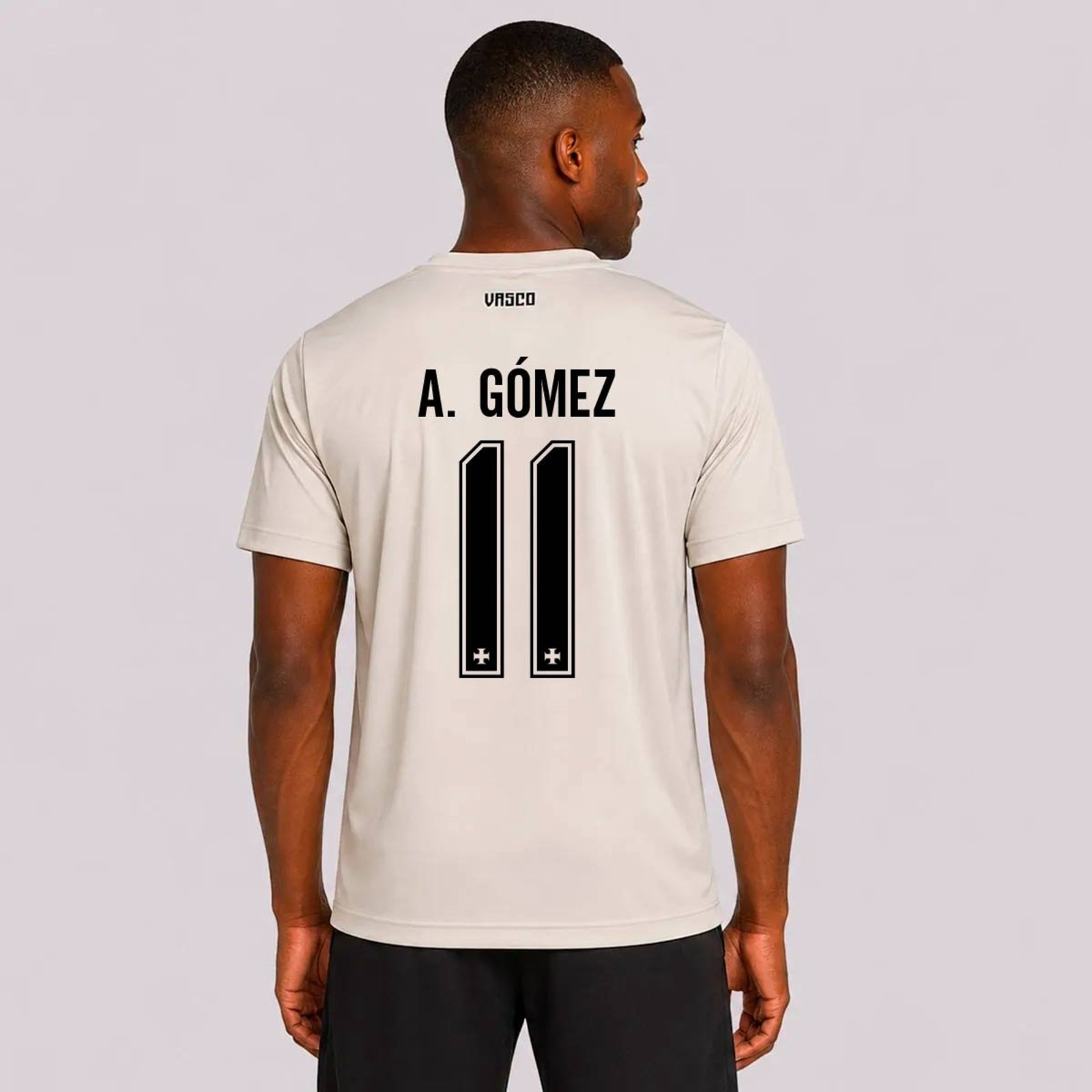 Camisa Vasco Toque Bege 11 A. Gómez