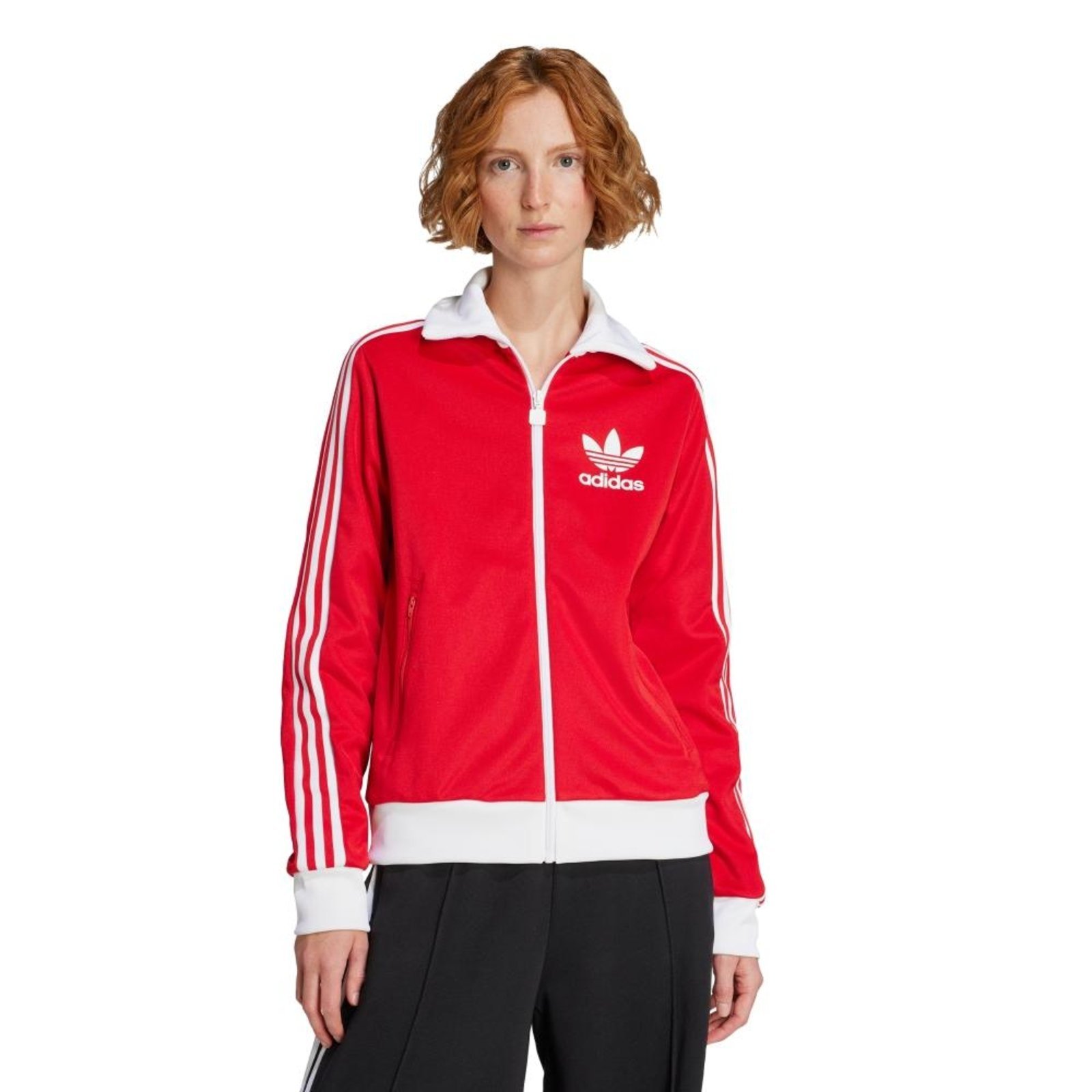 Jaqueta Beckenbauer adidas Originals Vermelho