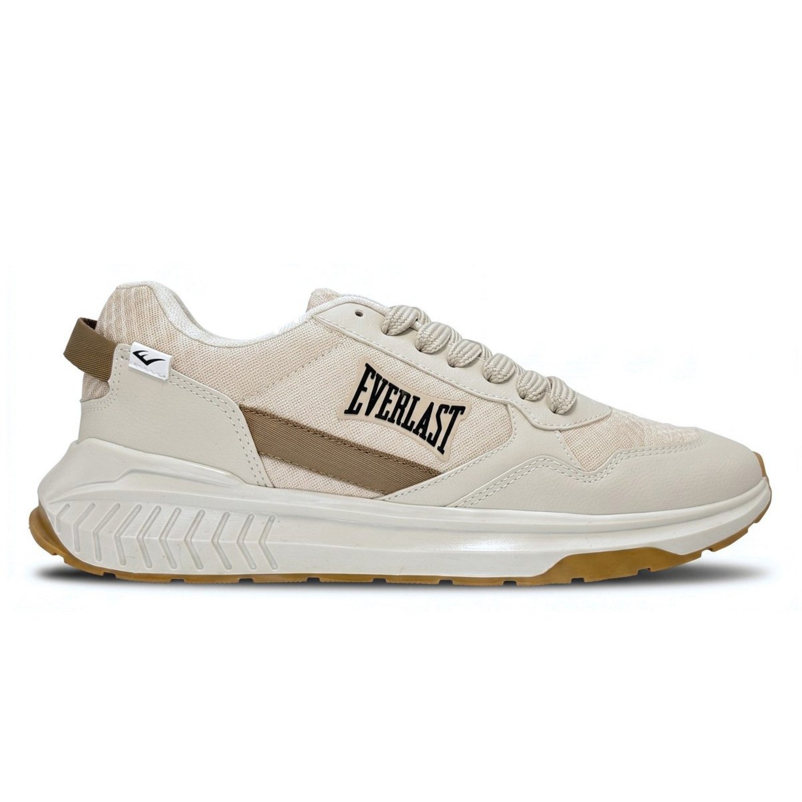 Tênis Everlast Solo 2 Unissex | Bege Preto