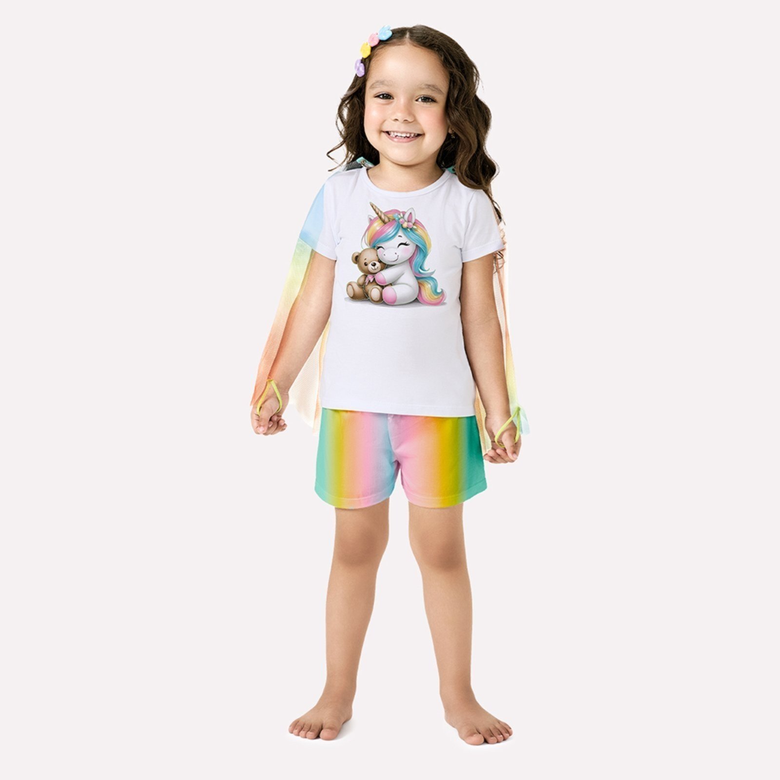 Pijama Menina Unicórnio Kyly