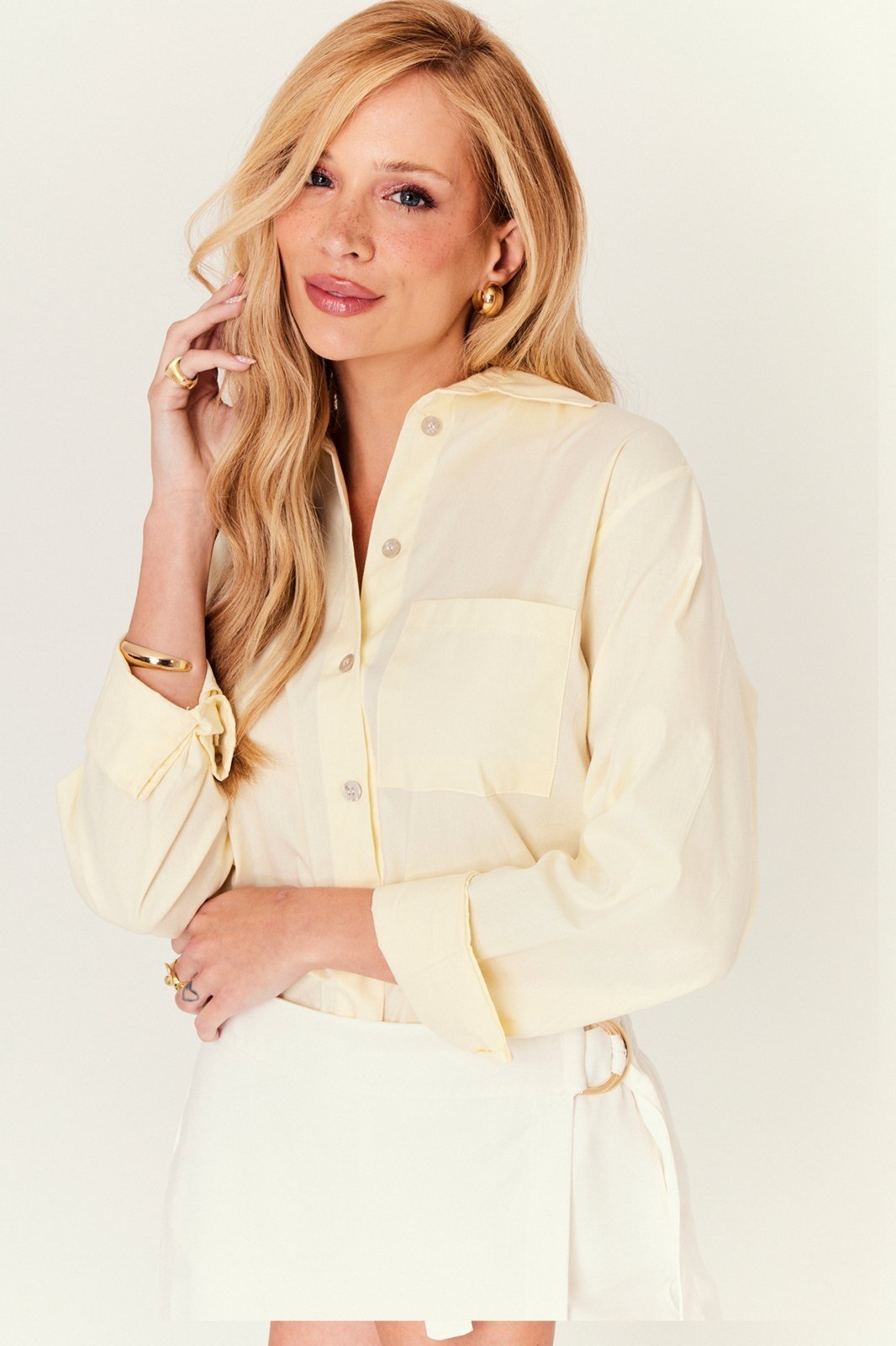 Camisa In Love Suelen Amarelo