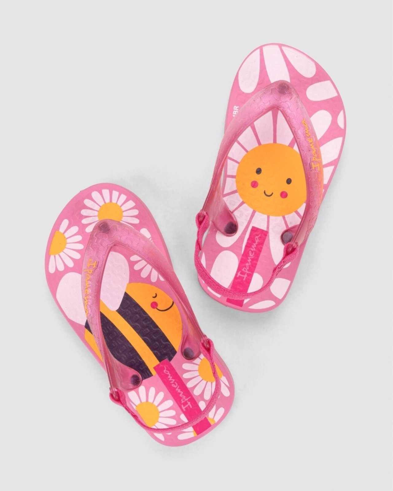 Vista 3 Infantil - Chinelo de Dedo Ipanema rosa Ipanema rosa