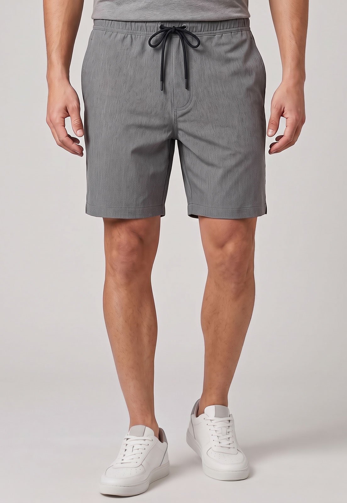 Bermuda Masculina Hurley Elástico Speed Cinza