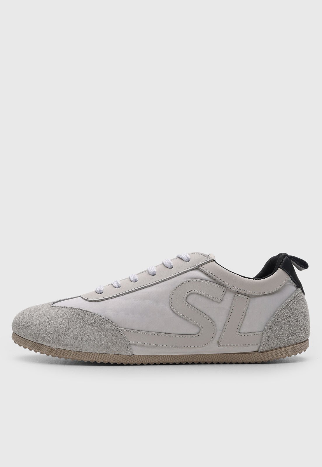 Tênis Feminino Santa Lolla Detalhe Camurça Cinza