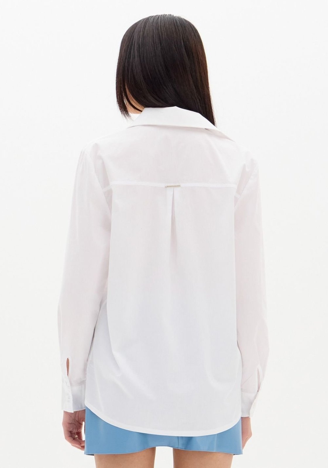 Vista 3 Camisa Tricoline Tradicional Manga Longa My Favorite Things branco My Favorite Things branco