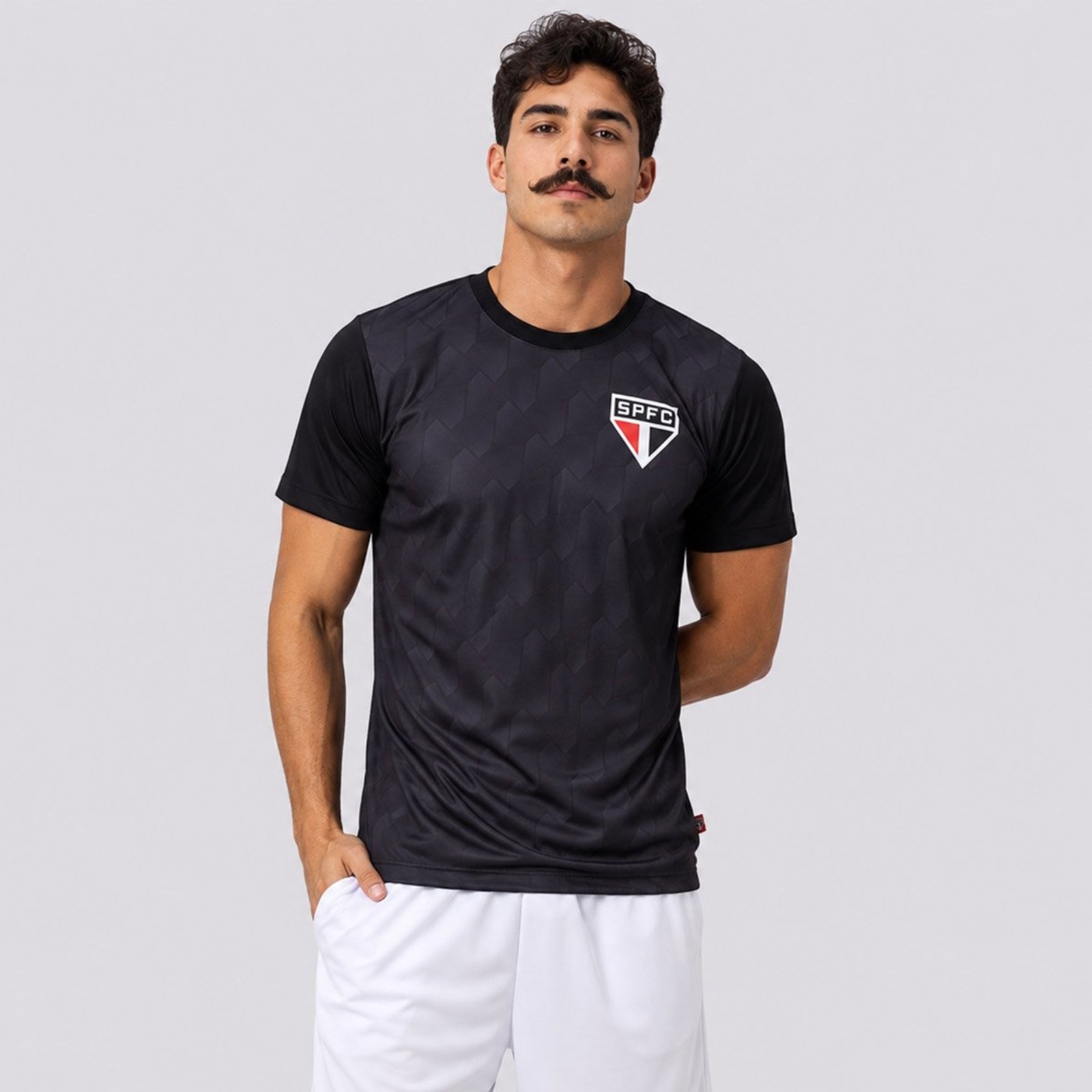 Camisa São Paulo Escudo Preta