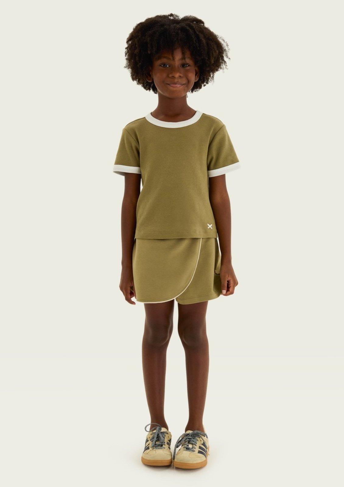Infantil - Shorts Saia Com Sobreposição Hering