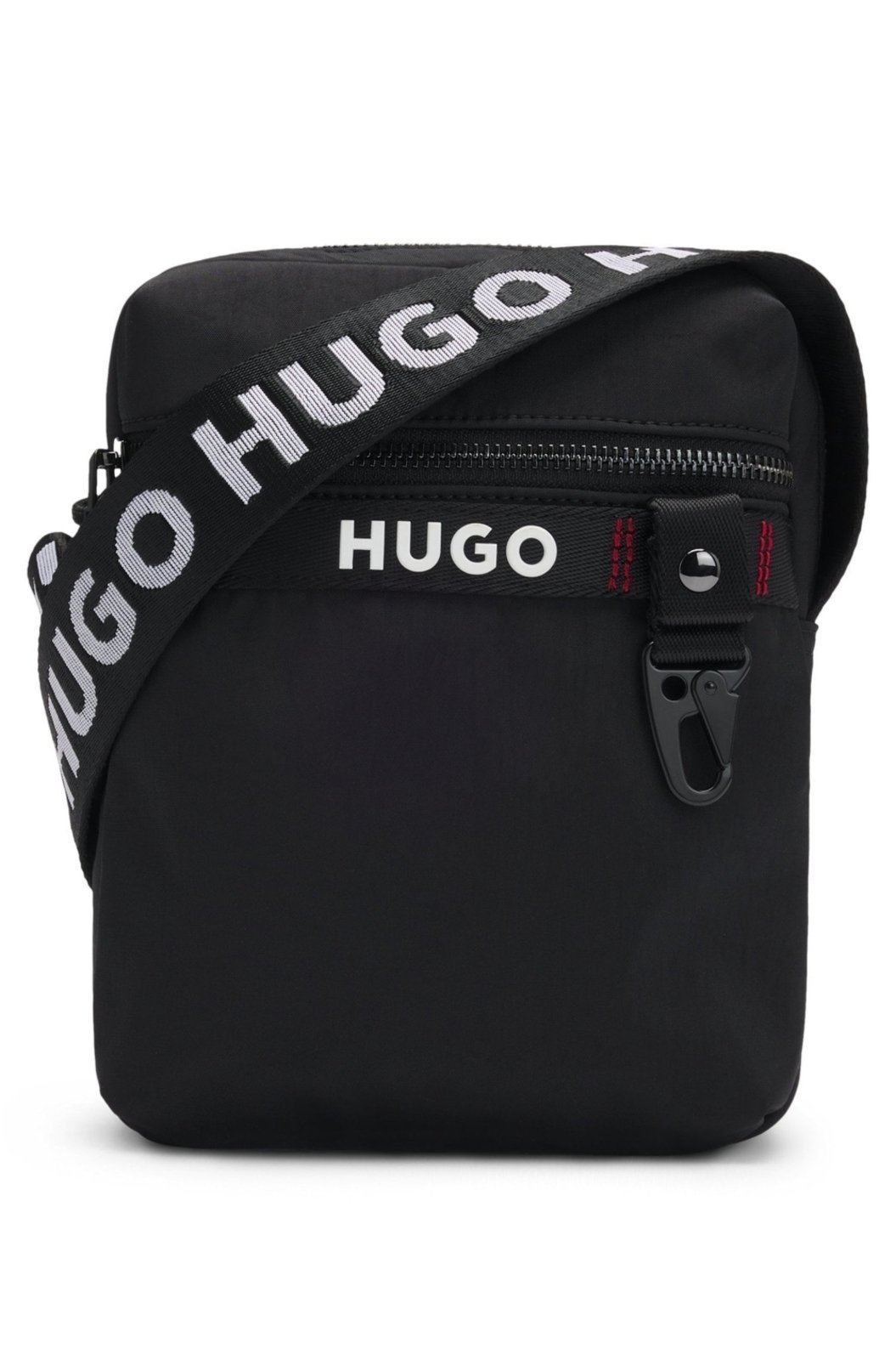 Bolsa Repórter Com Alça Ajustável E Fecho De Correr Preto – ÚNICO