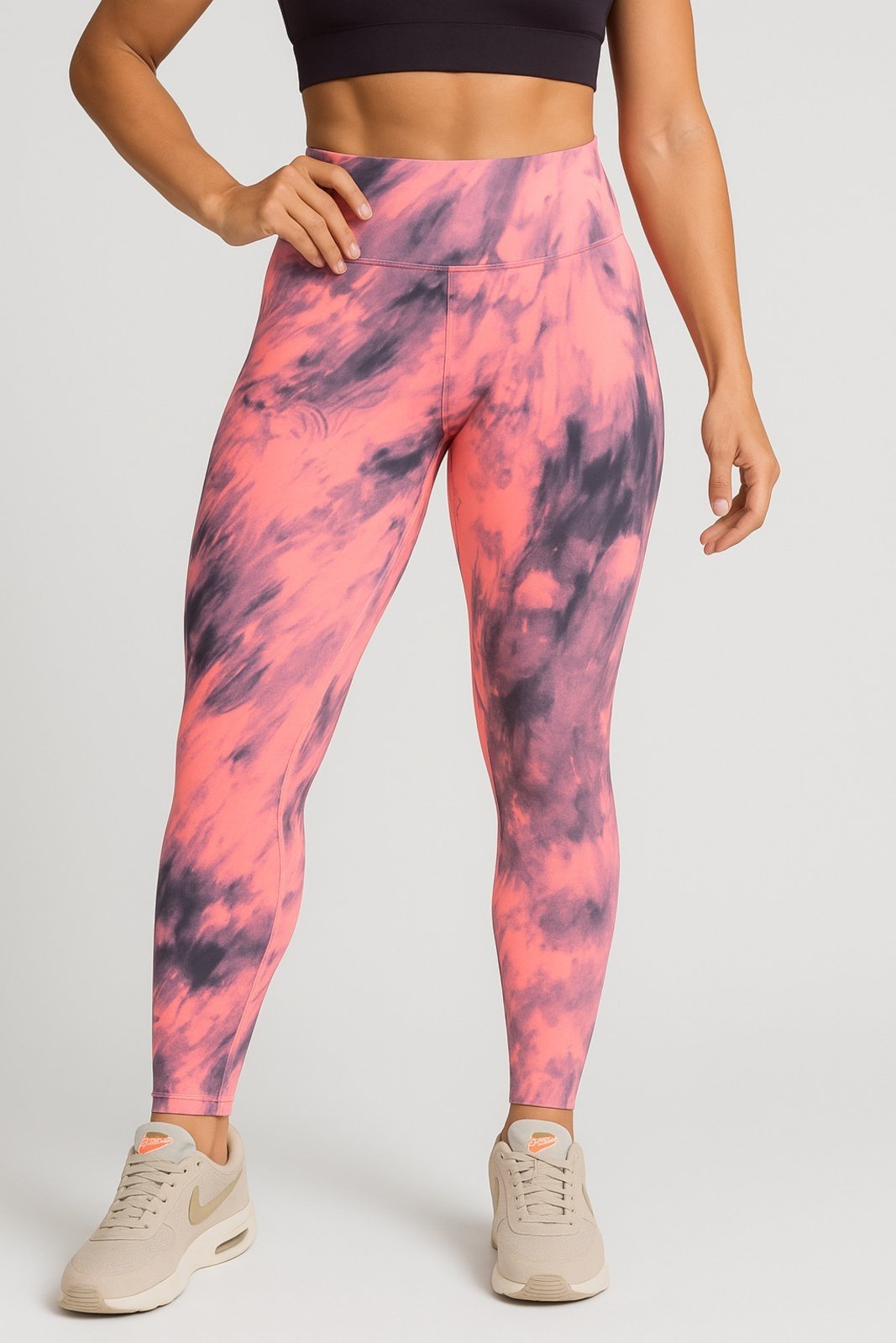 Vista 2 Calça Leggings D Bell Outlet Fashion Cós Alto Estampada estampado D BELL OUTLET FASHION estampado