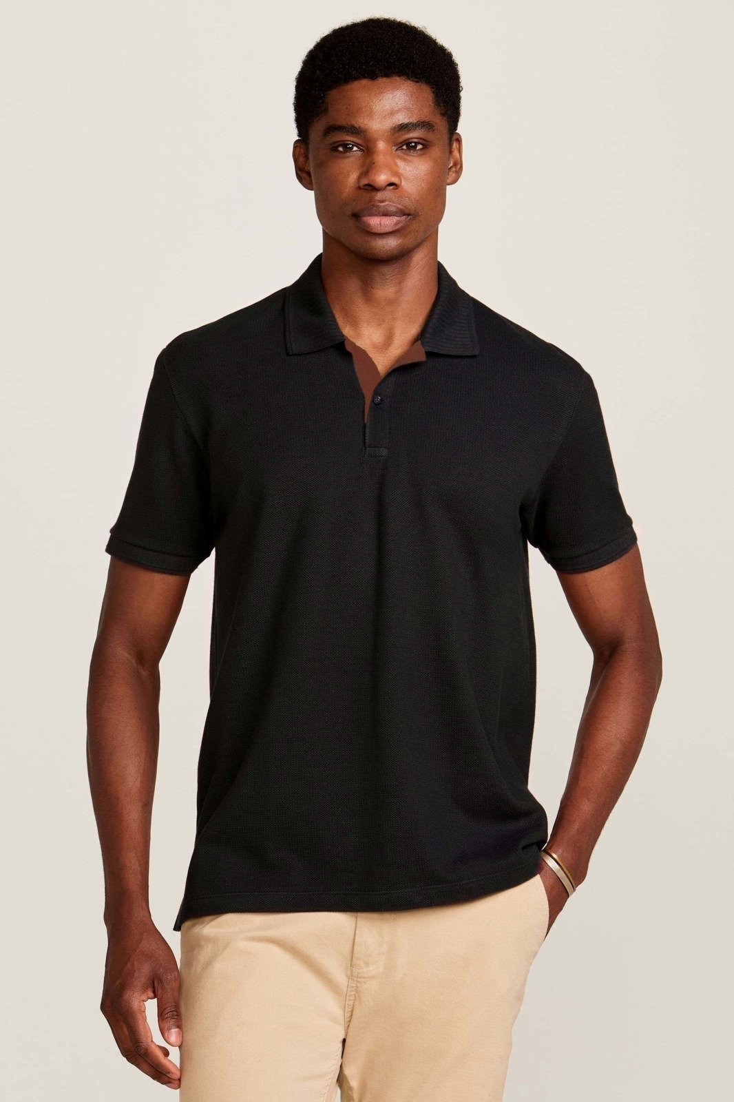 Polo Colméia Preta Zapälla Preto