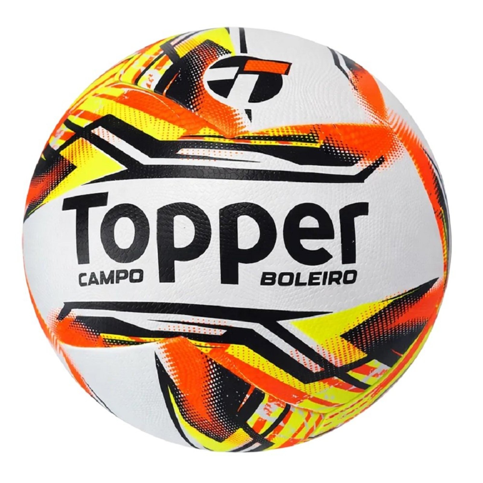 Infantil - Bola Campo Topper Boleiro - Branco/laranja
