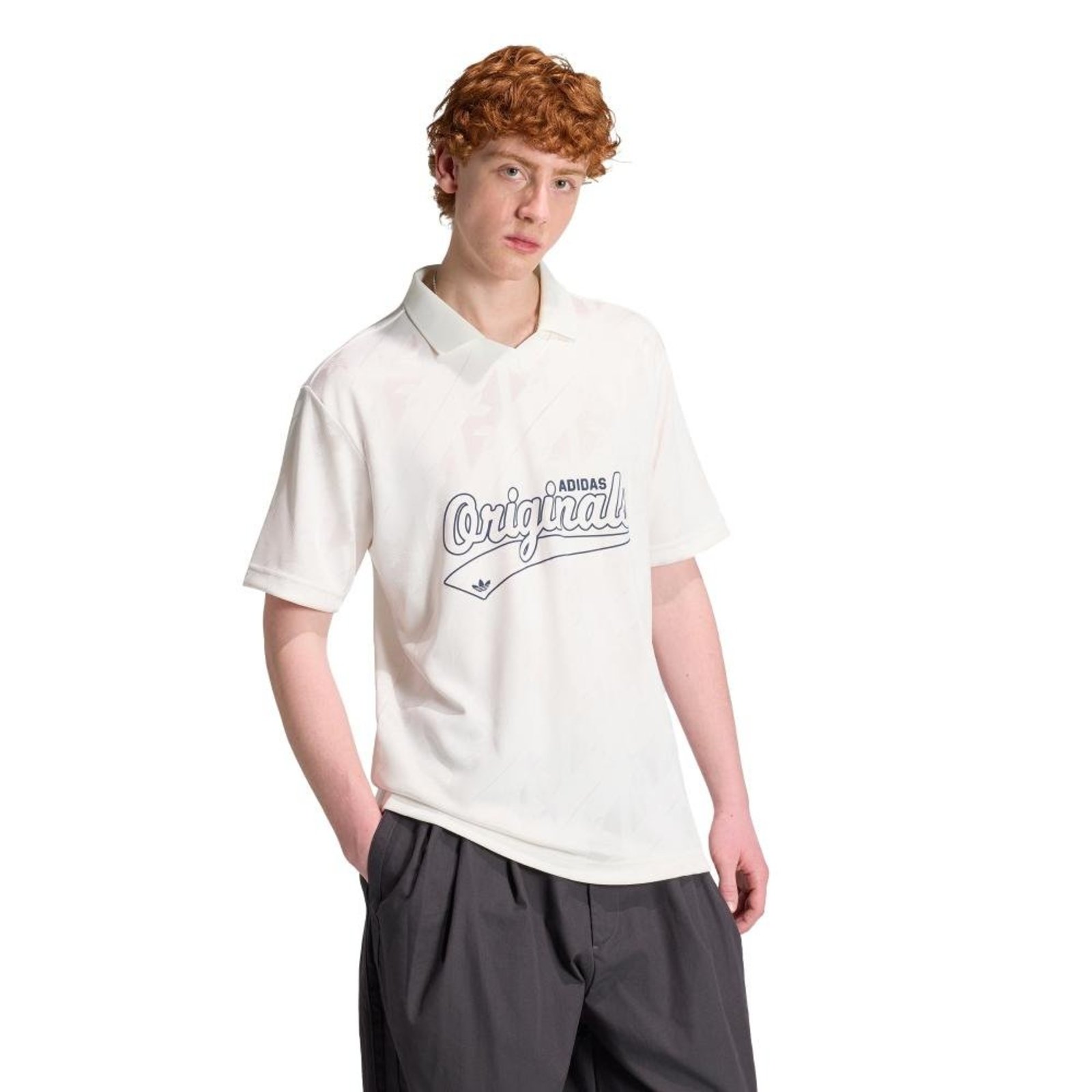CAMISA DE FUTEBOL JACQUARD ORIGINALS adidas Originals Branco