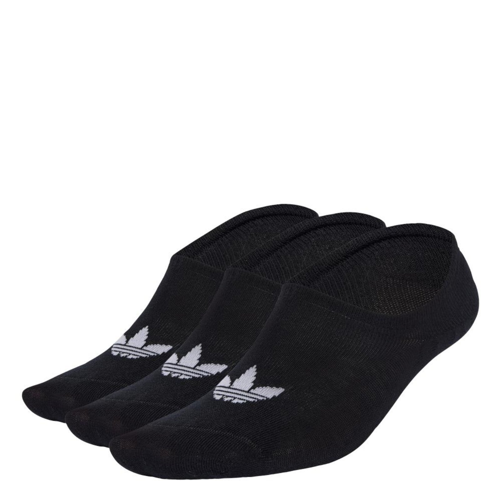 Meias de Cano Baixo 3 Pares Adidas Originals Branco - Miniatura 2