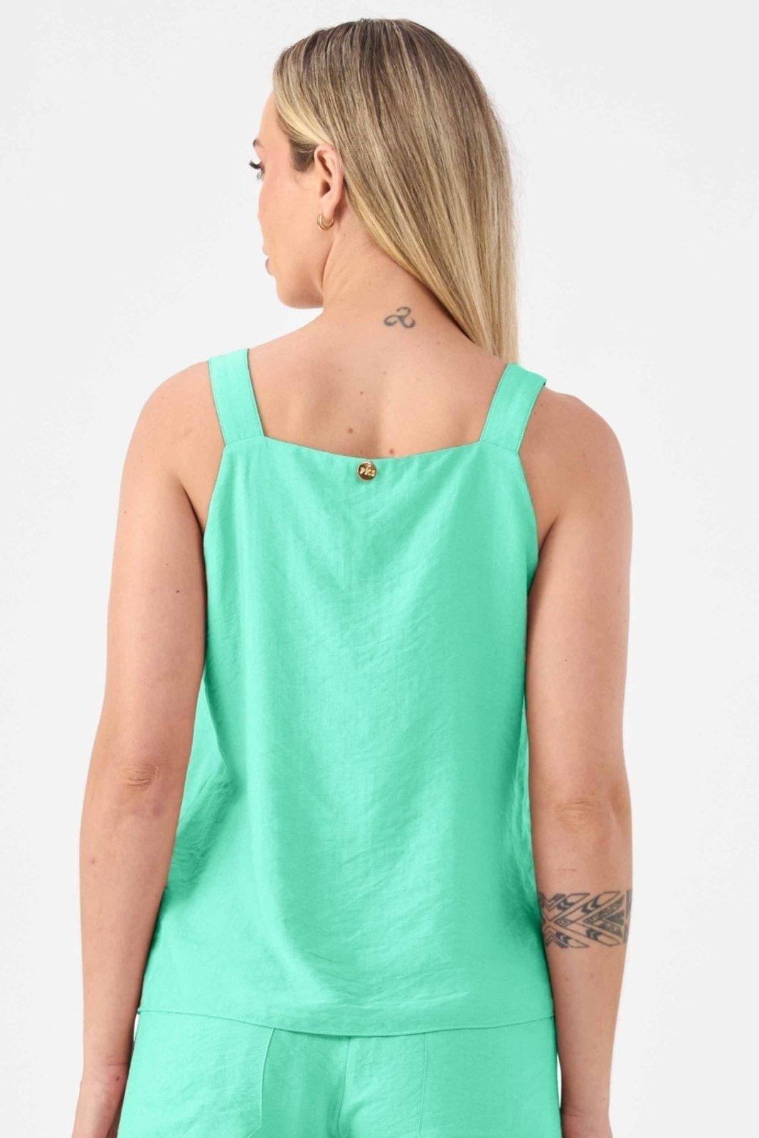 Regata PKS Alça Viscose Verde