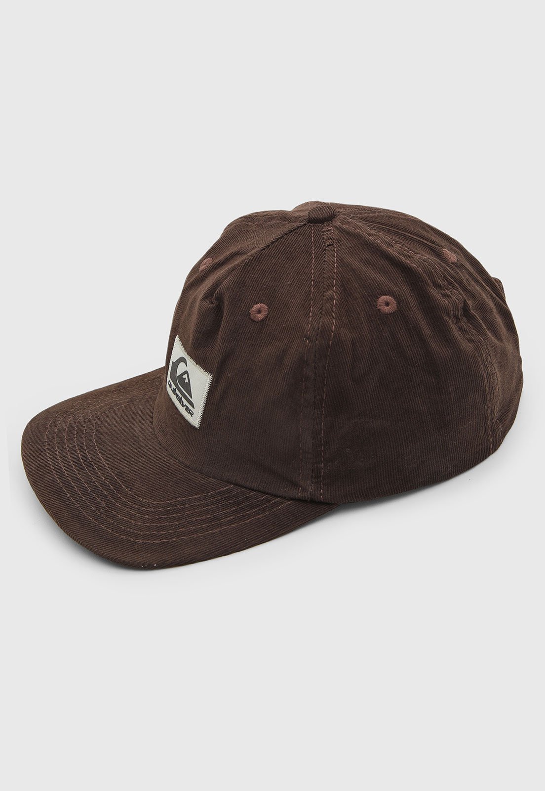 Boné Unissex Quiksilver Corduroy Marrom