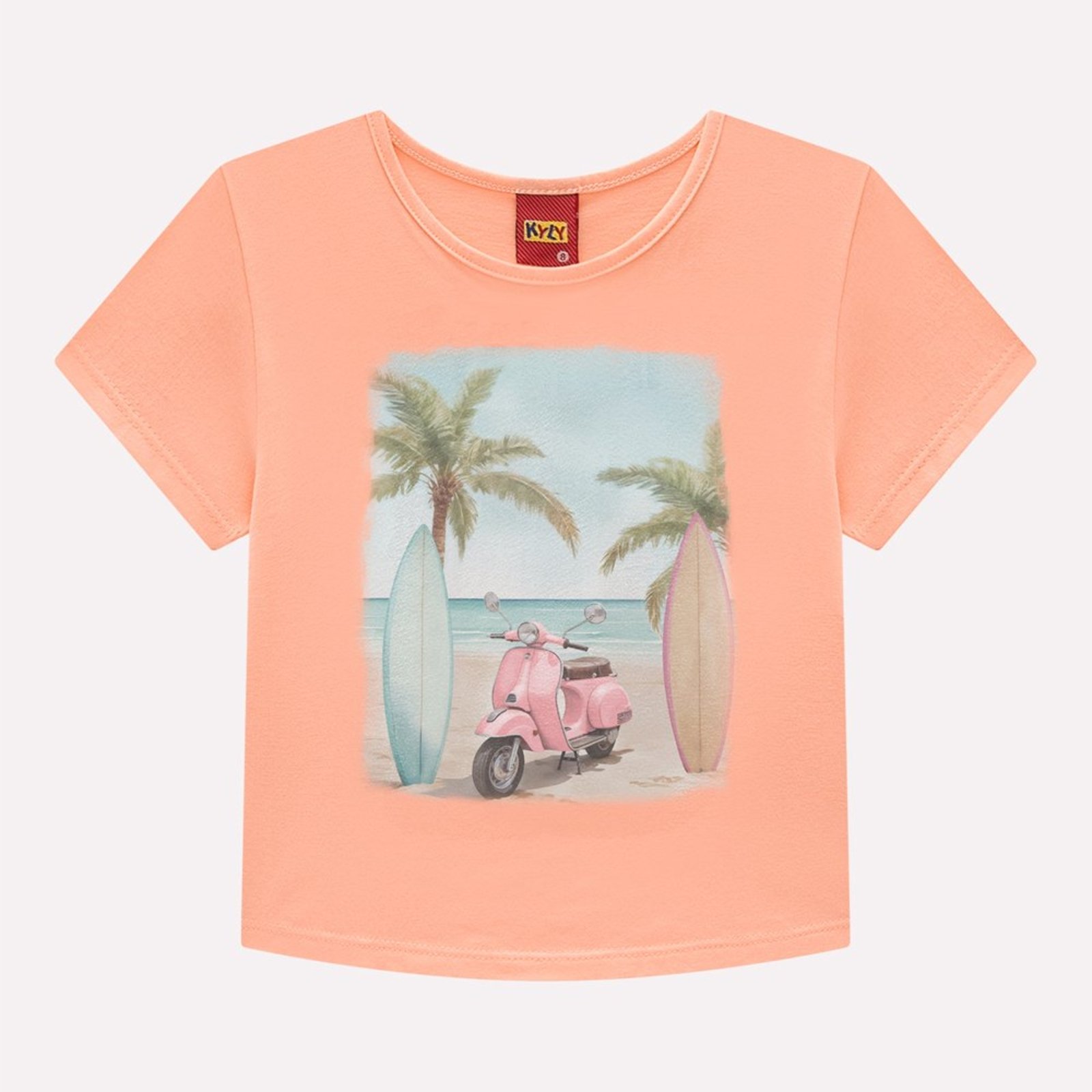 Infantil - Blusa Menina em Algodão Kyly