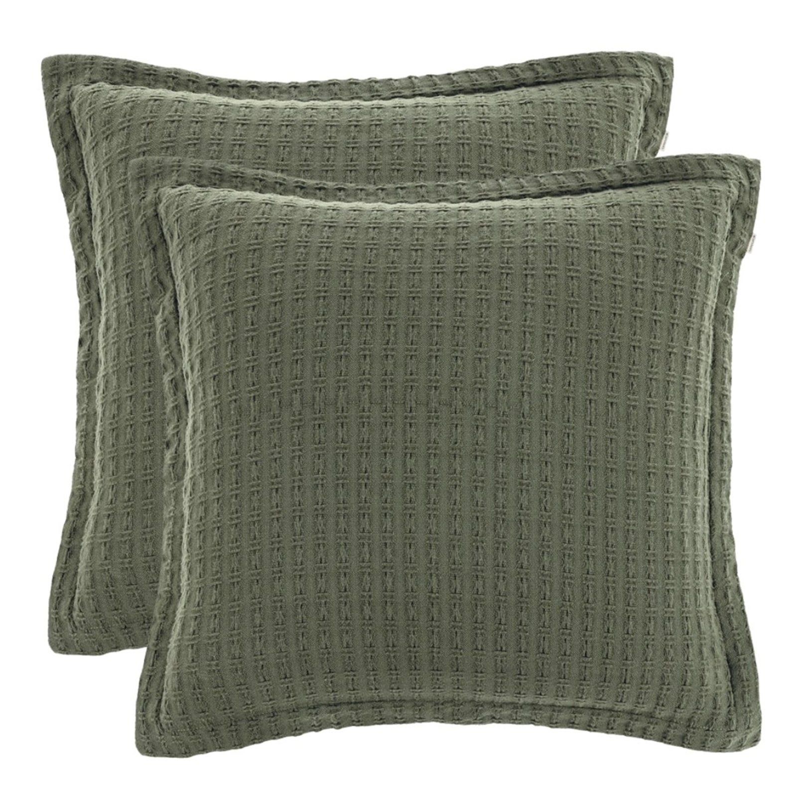Kit 2 Almofada Decorativa Karsten Atlanta Com Abas Verde Campestre