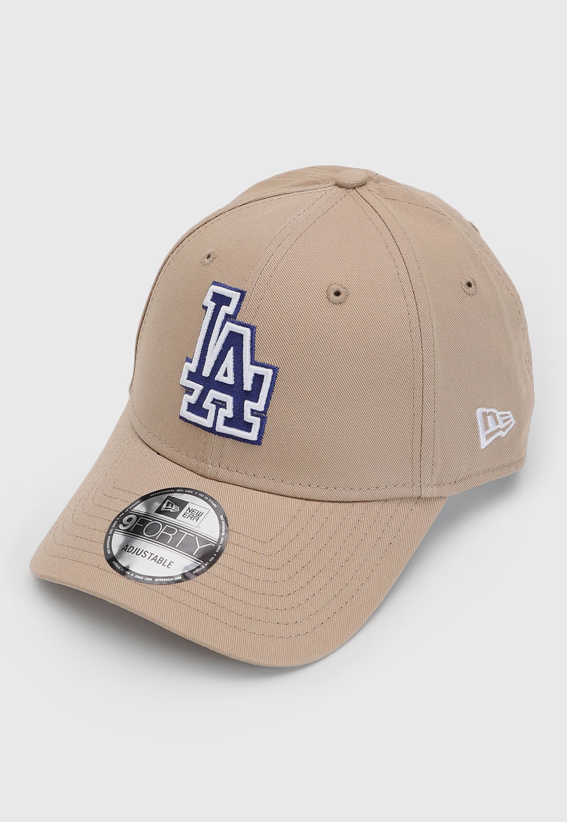 Vista 3 Boné New Era 940SNAP Los Angeles Dodgers Camel new era bege