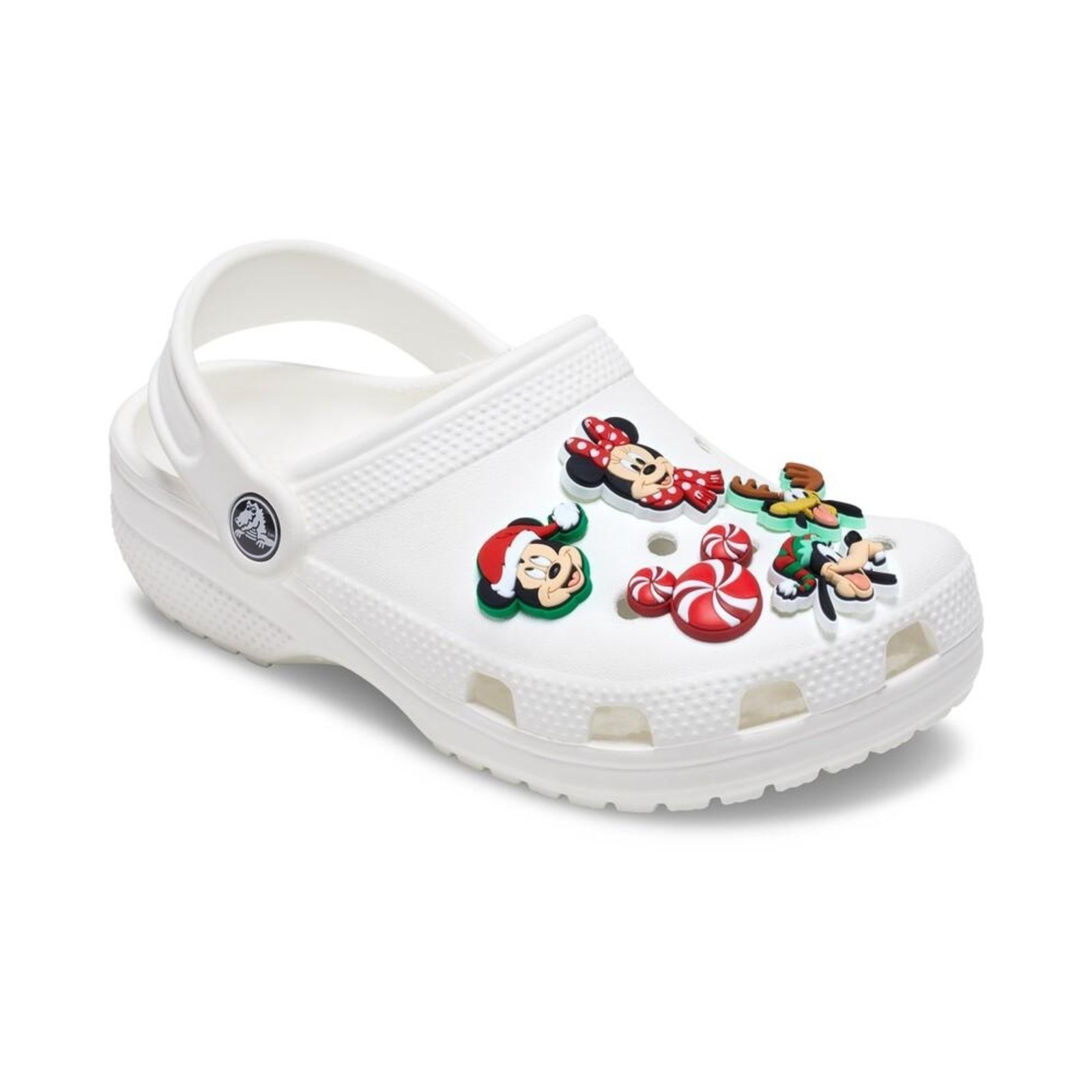 Vista 3 Infantil - Jibbitz™ mickey natal pack com 5 peças unico Crocs branco