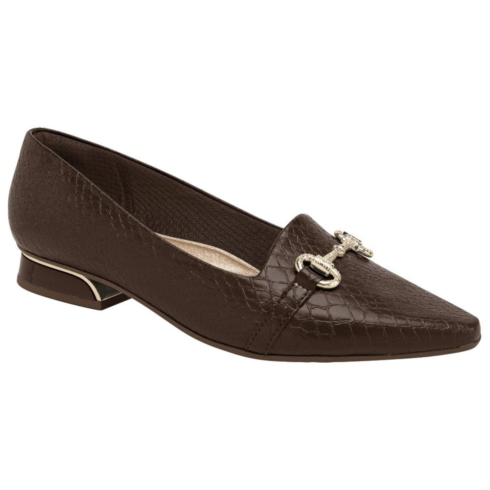 Sapato Loafer Piccadilly 279050 Feminino - Cacau