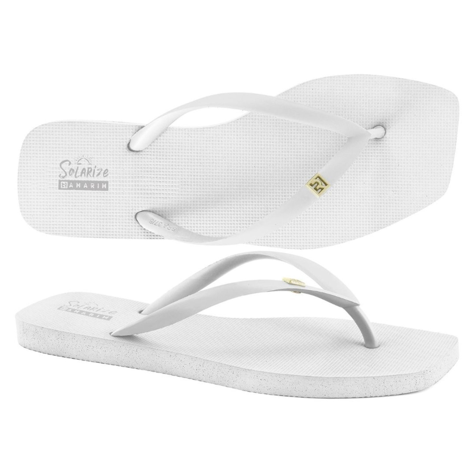 Chinelo Feminino Ramarim Solarize Branco 241231-2