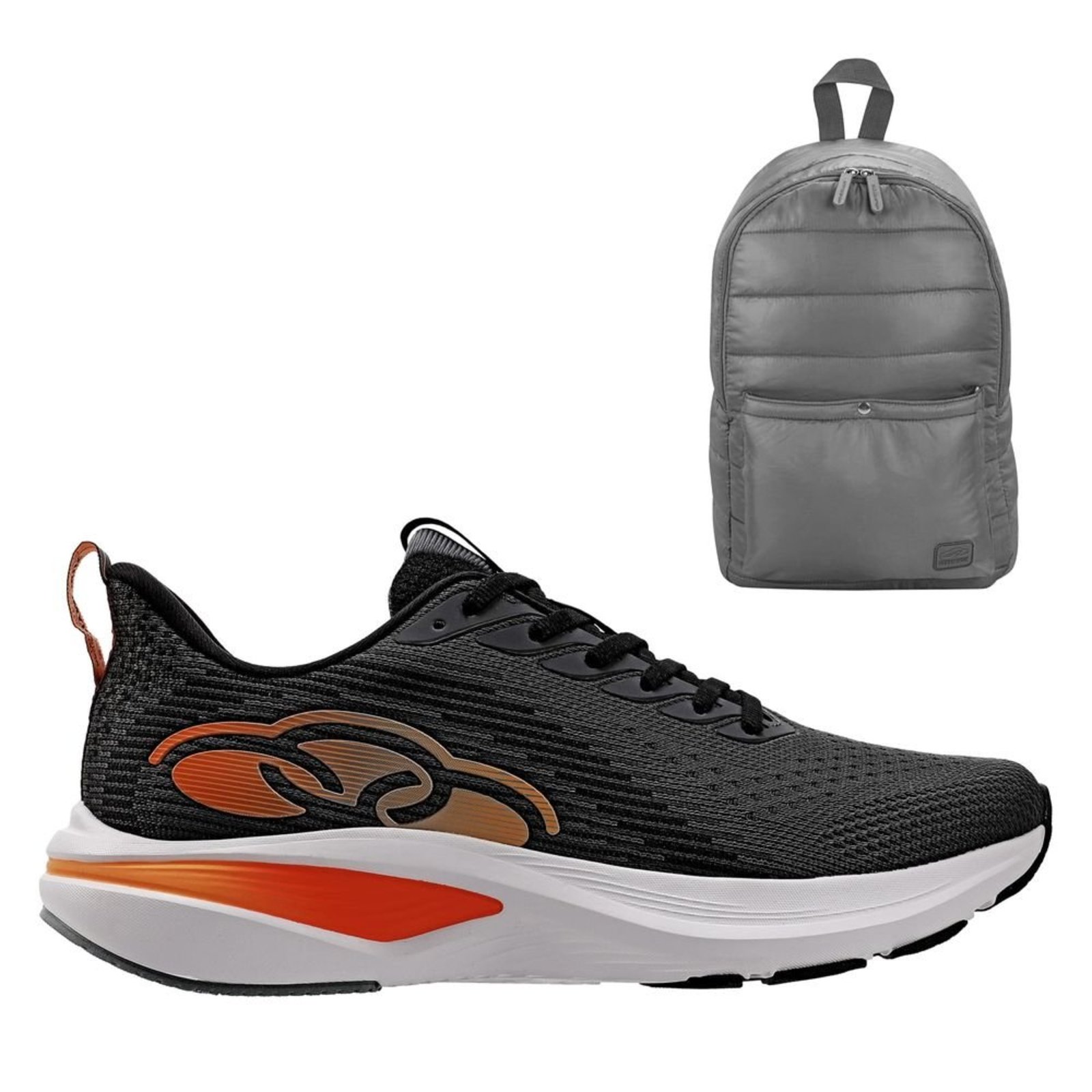Kit 1 Tênis Olympikus Voa 2 e 1 Mochila Olympikus Puffer Kit 1 Tênis Olympikus Voa 2 e 1 Mochila Olympikus Puffer